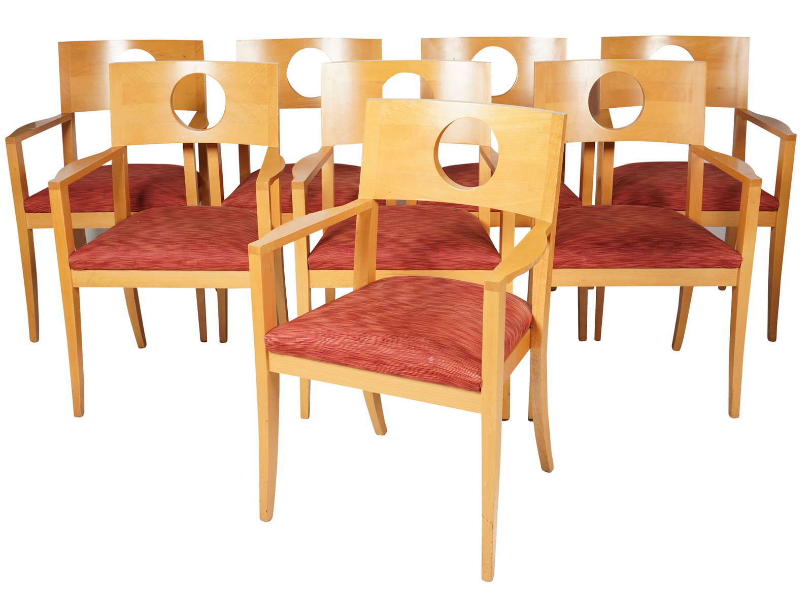 Set of Eight Michael Graves Oculus Dining Chairs (1 of 13)