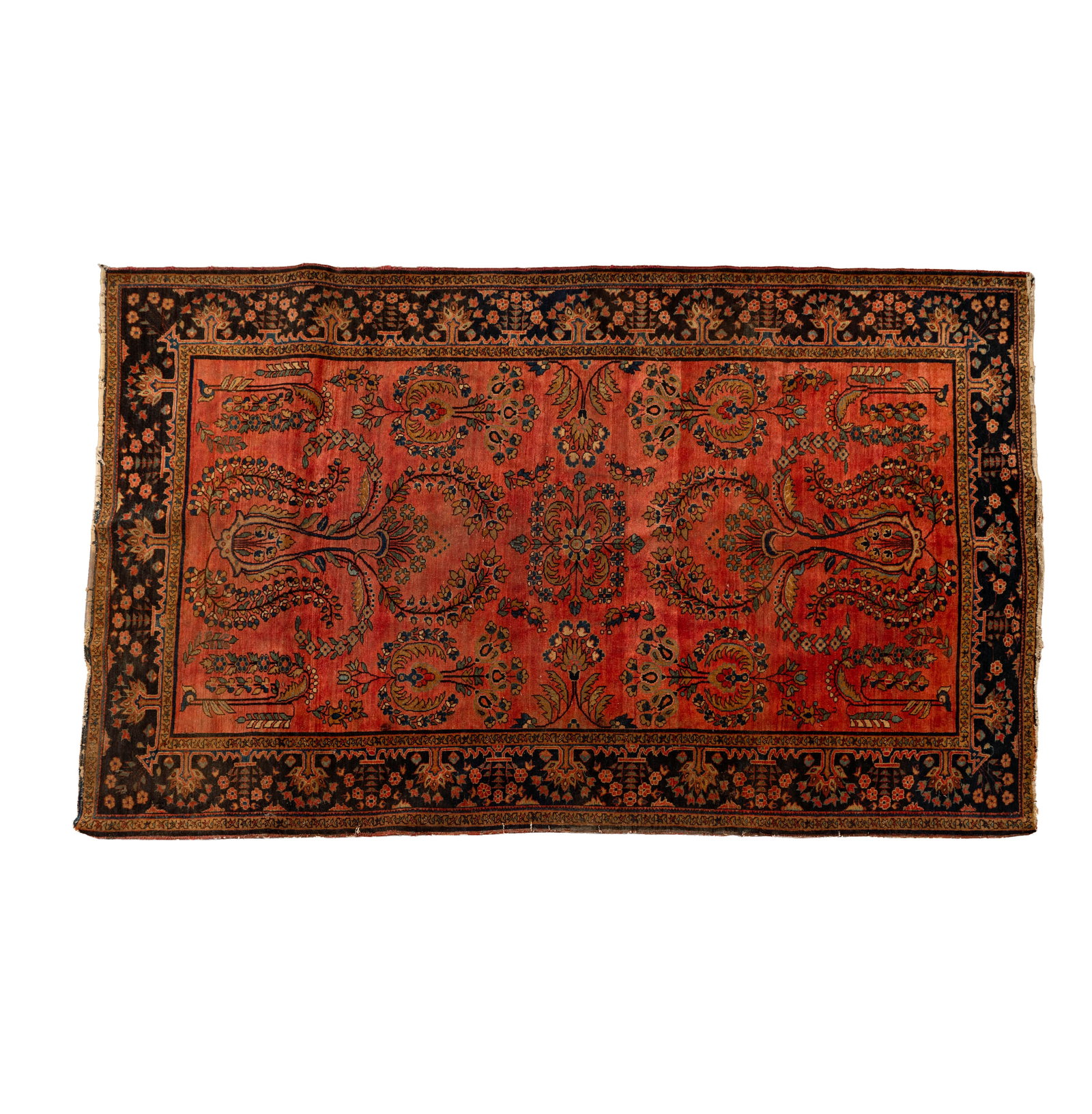 Sarouk Throw Rug 6' 5" x 4' 2" (1 of 15)