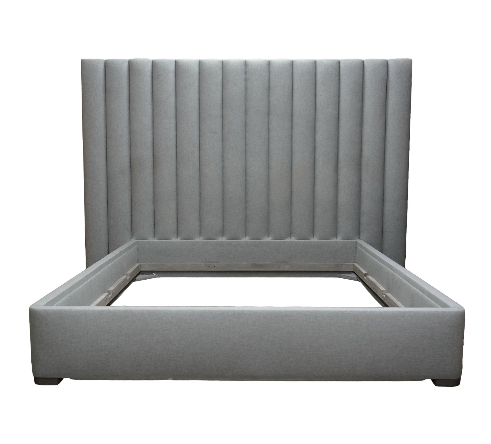 An Adam Bram Straus Design Bed: queen size bed, 74 x 92 x 110 in.