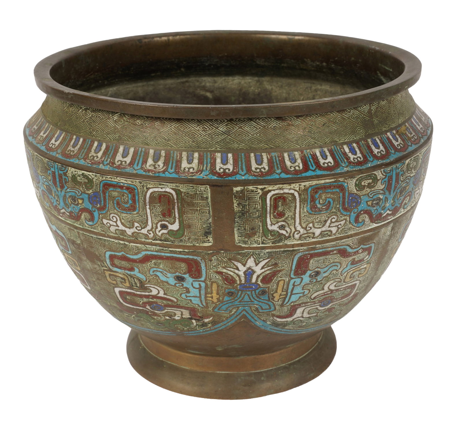 Chinese Champleve Vessel (1 of 9)