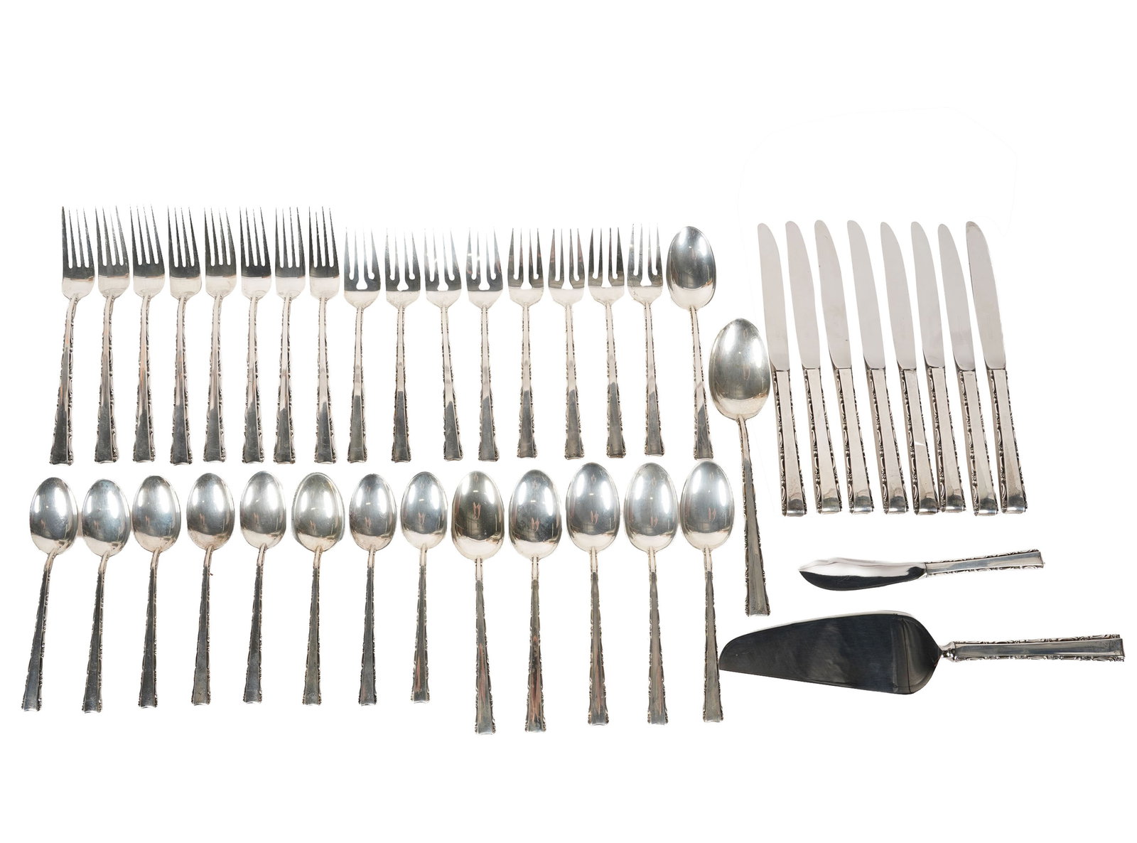 Lunt Sterling Flatware Service (1 of 13)