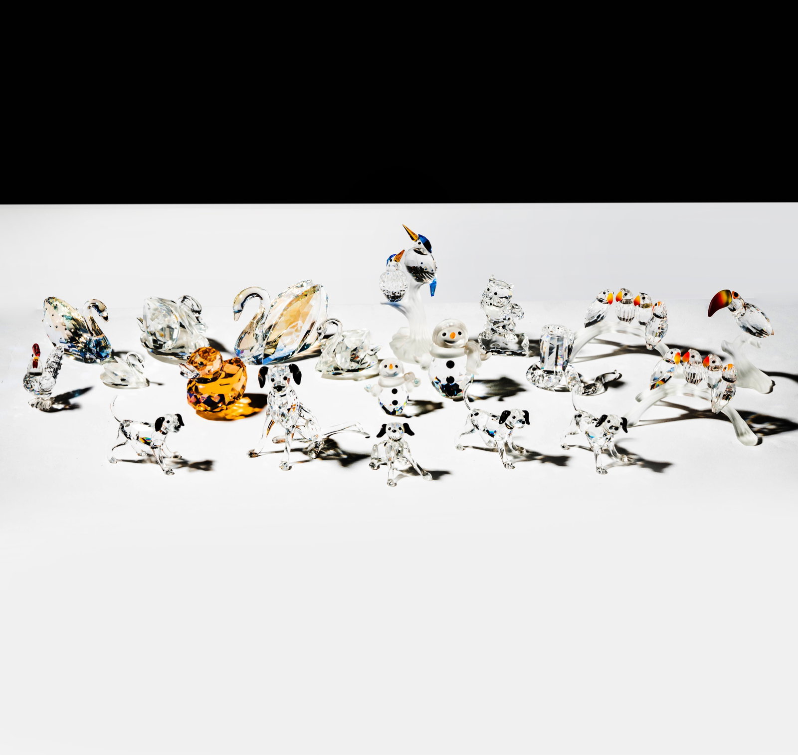 Collection of Swarovski Crystal Animal Figures (1 of 18)