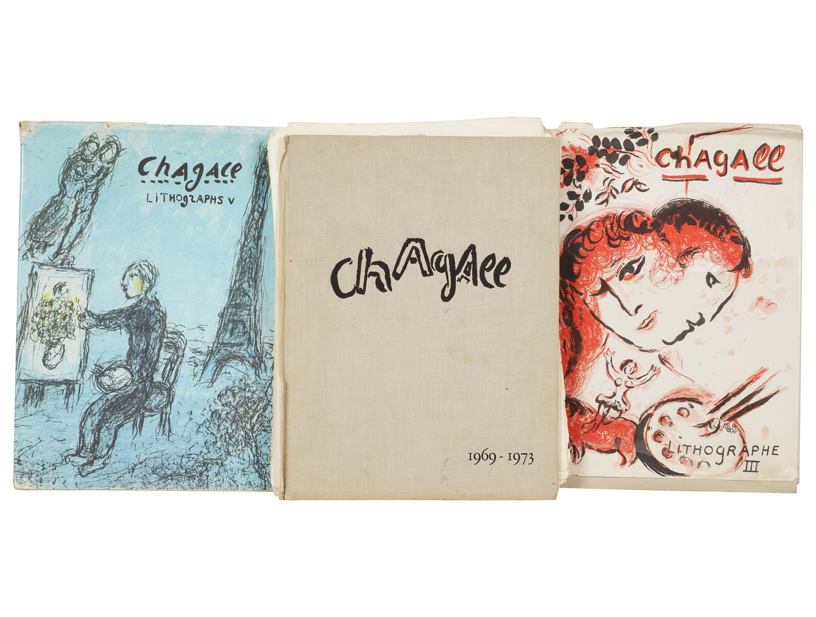 Three Chagall Catalog Raisonnes (1 of 10)