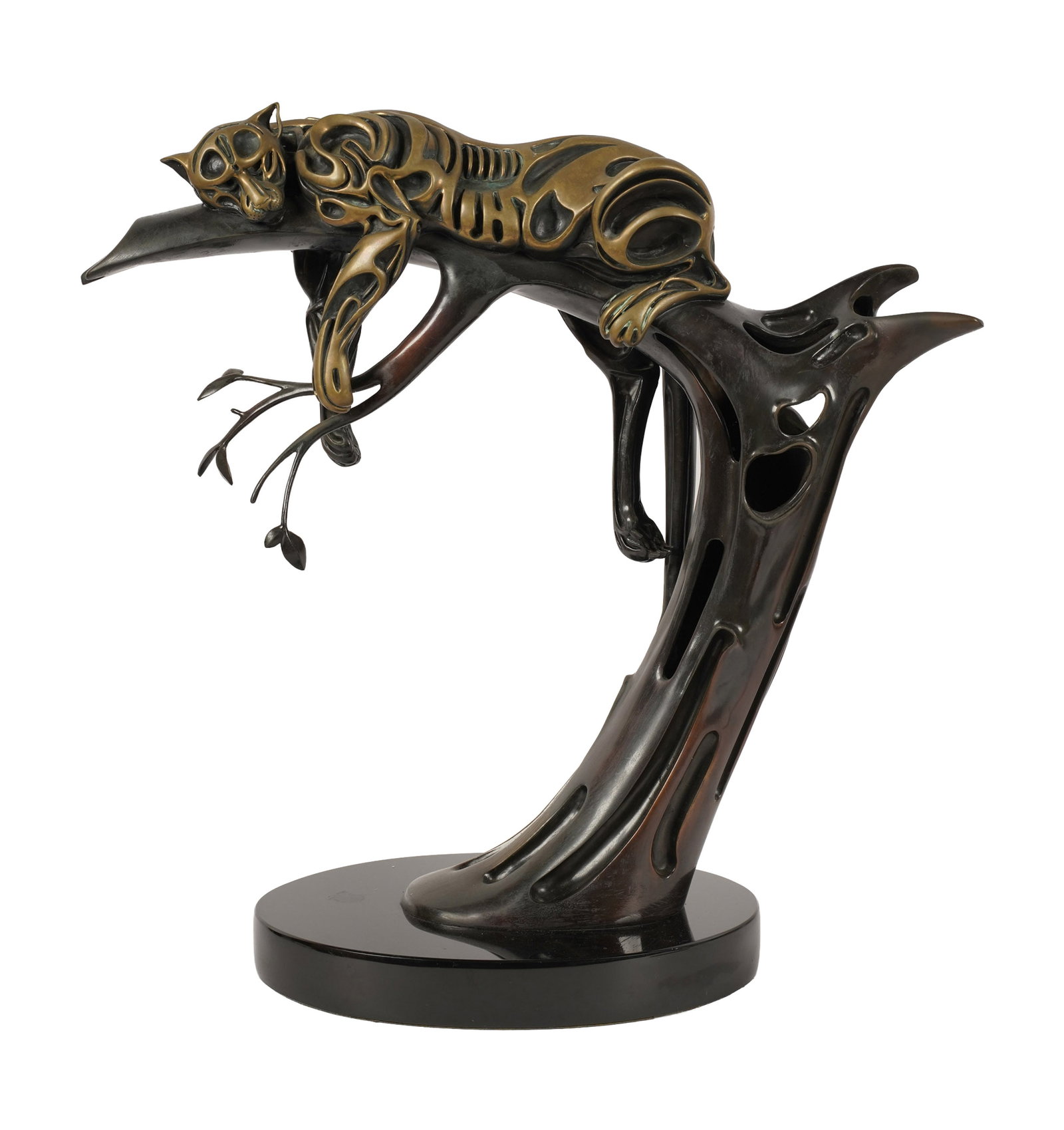 John Jagger (1920-2013), Sweet Dreams: bronze, signed, 1998, numbered 60/300, overall: 21 x 21 x 9 in.
