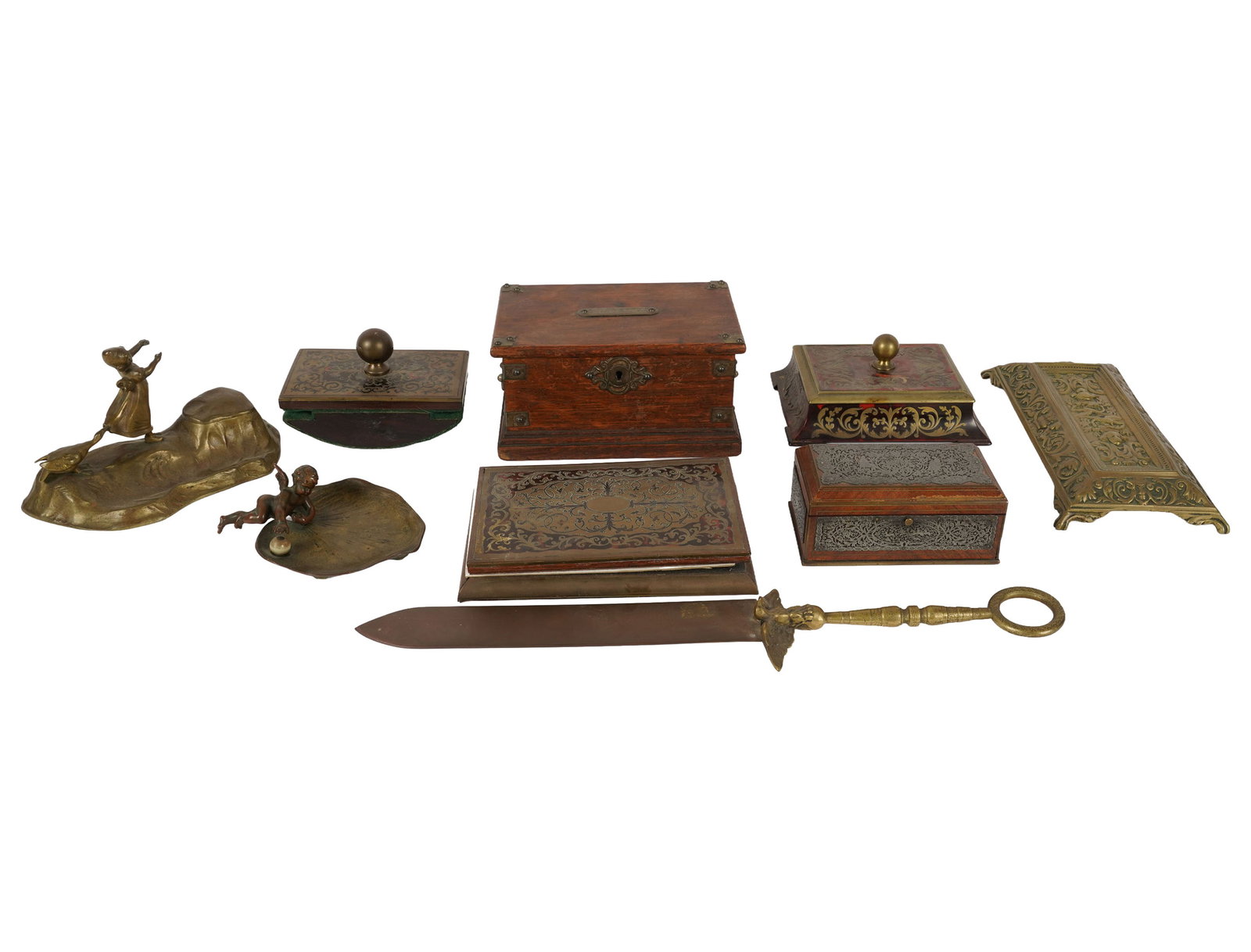 Group of Assorted Vintage Desk Articles (1 of 12)