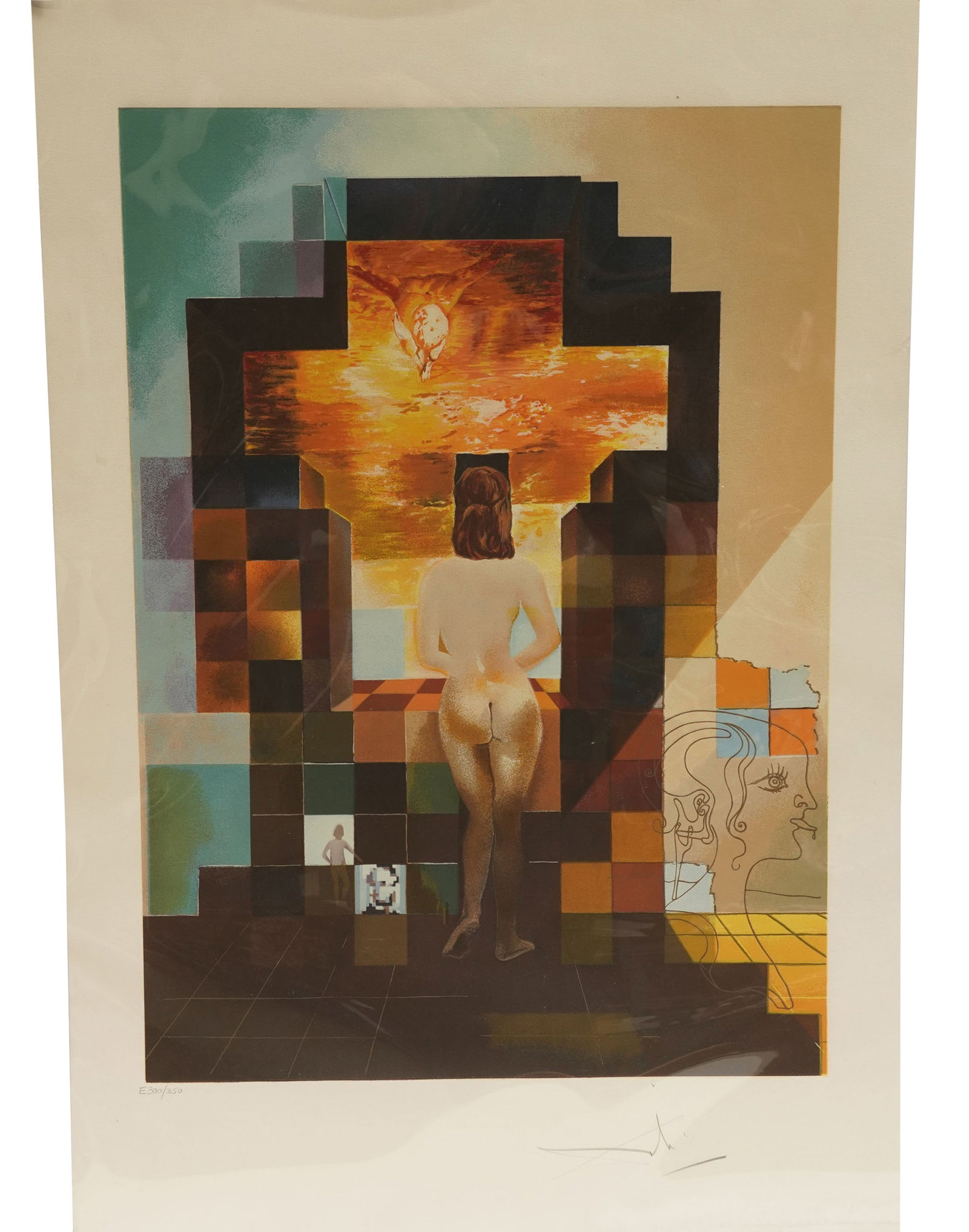 After Salvador Dali (1904 - 1989), Lincoln in Dalivision (1 of 6)