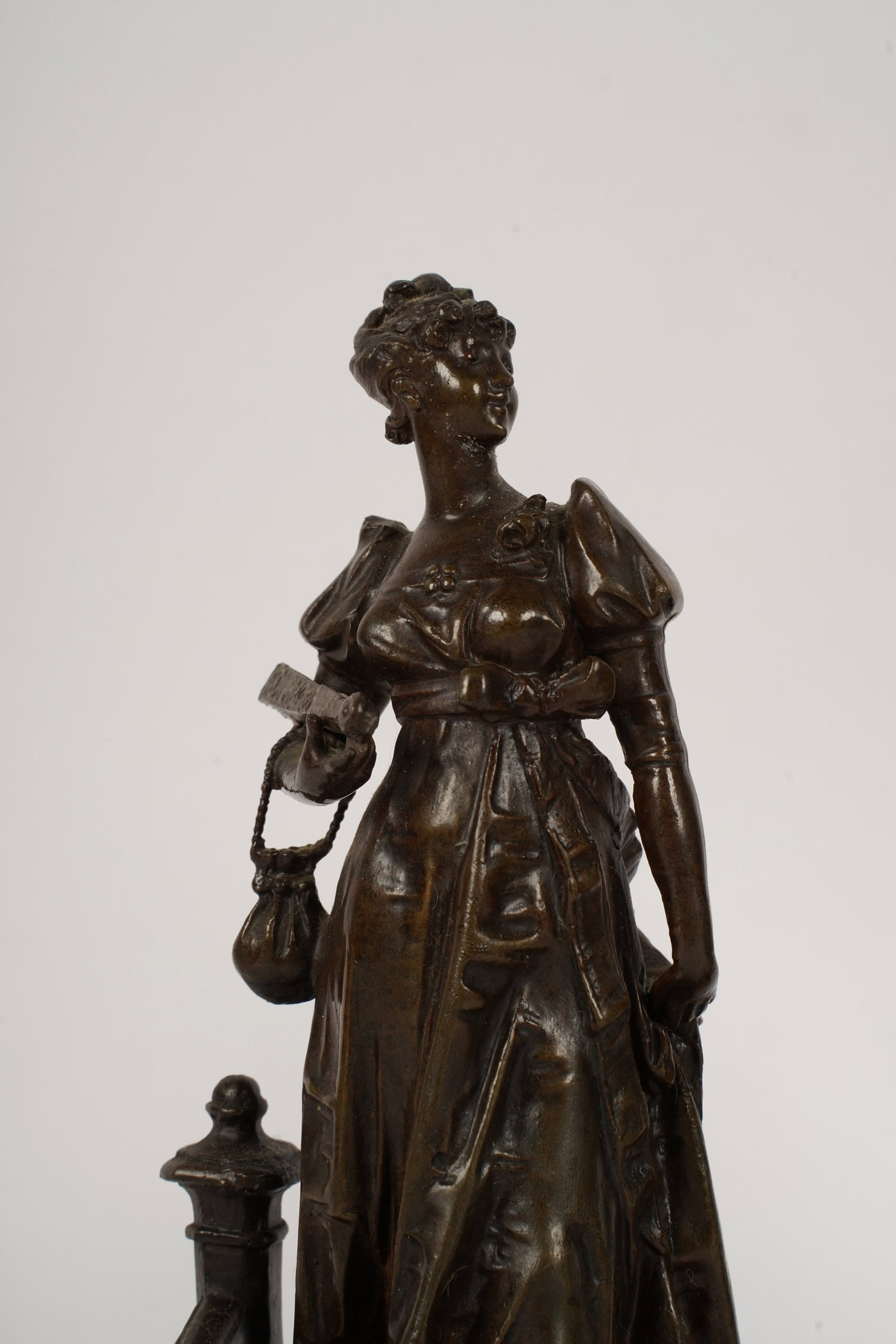 Two Assorted Bronze Figures - 2