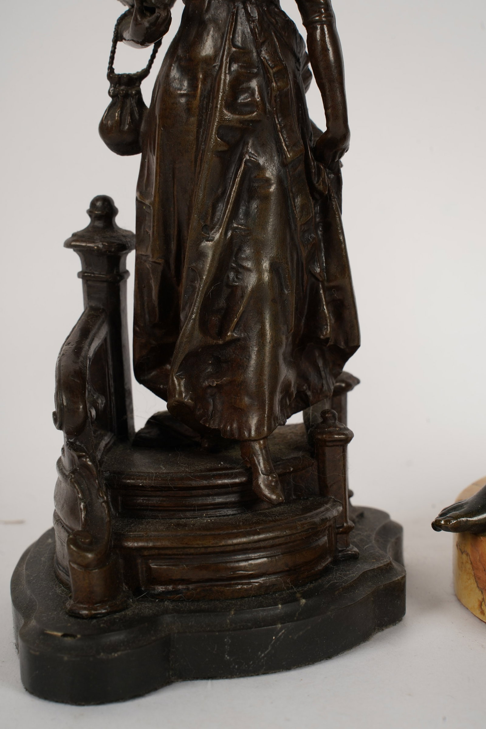 Two Assorted Bronze Figures - 3