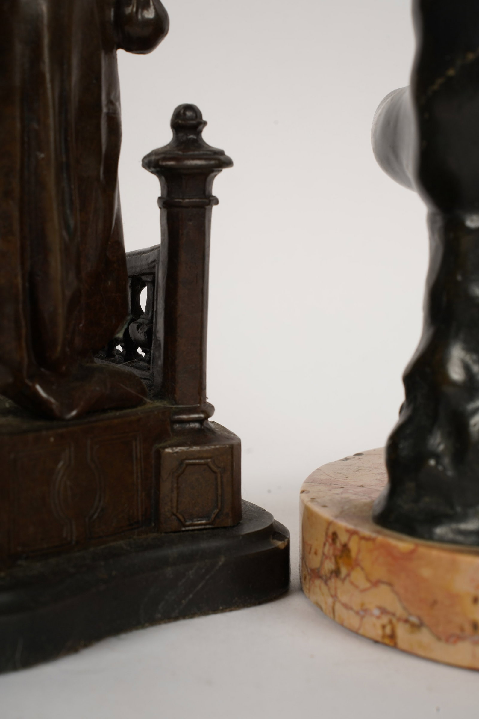 Two Assorted Bronze Figures - 8