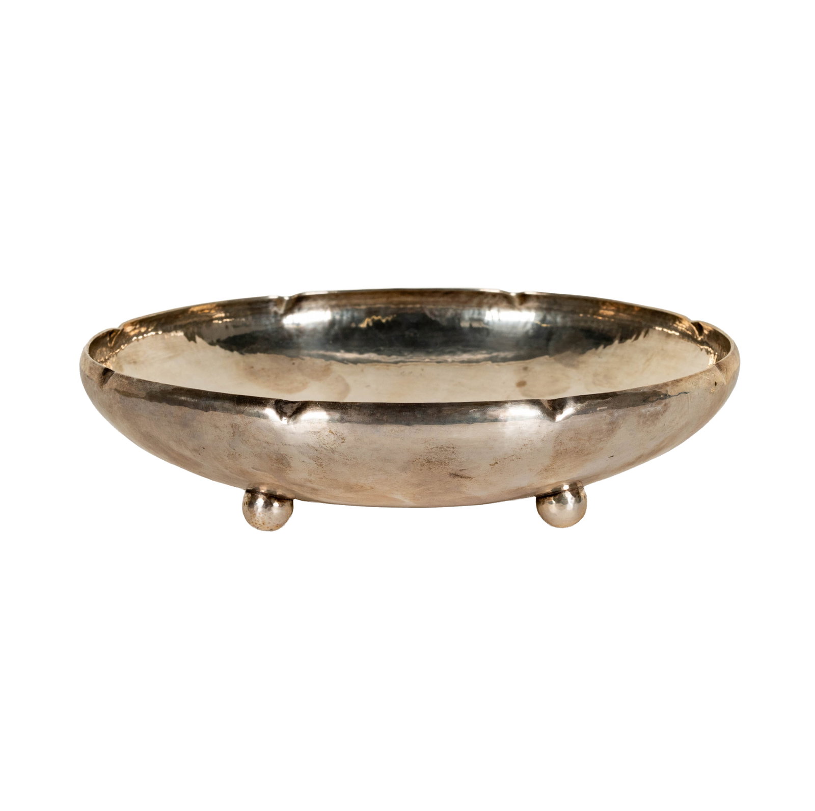 A Cartier Hammered Sterling Bowl (1 of 6)