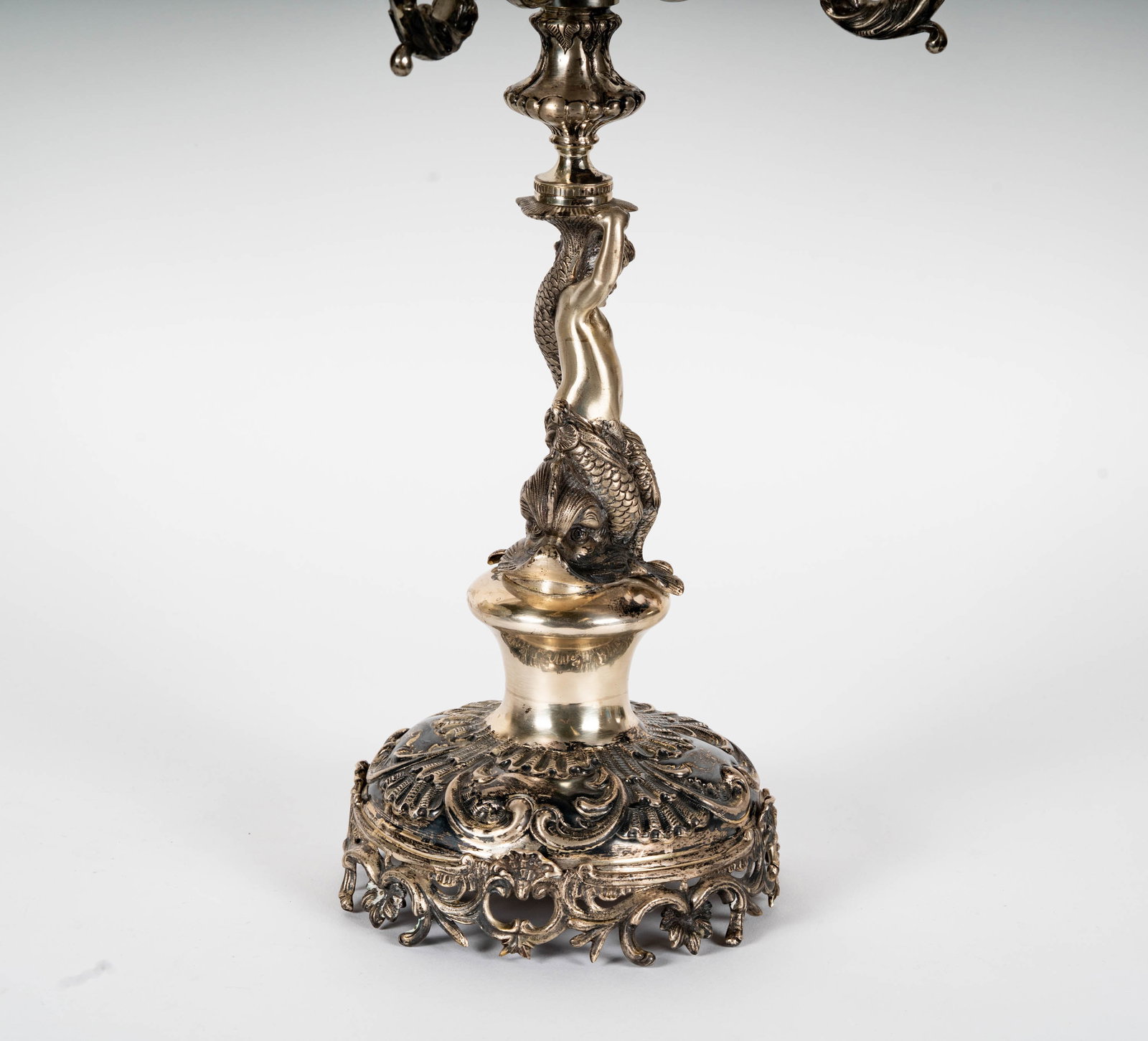 A .900 Silver Figural Candelabrum - 11