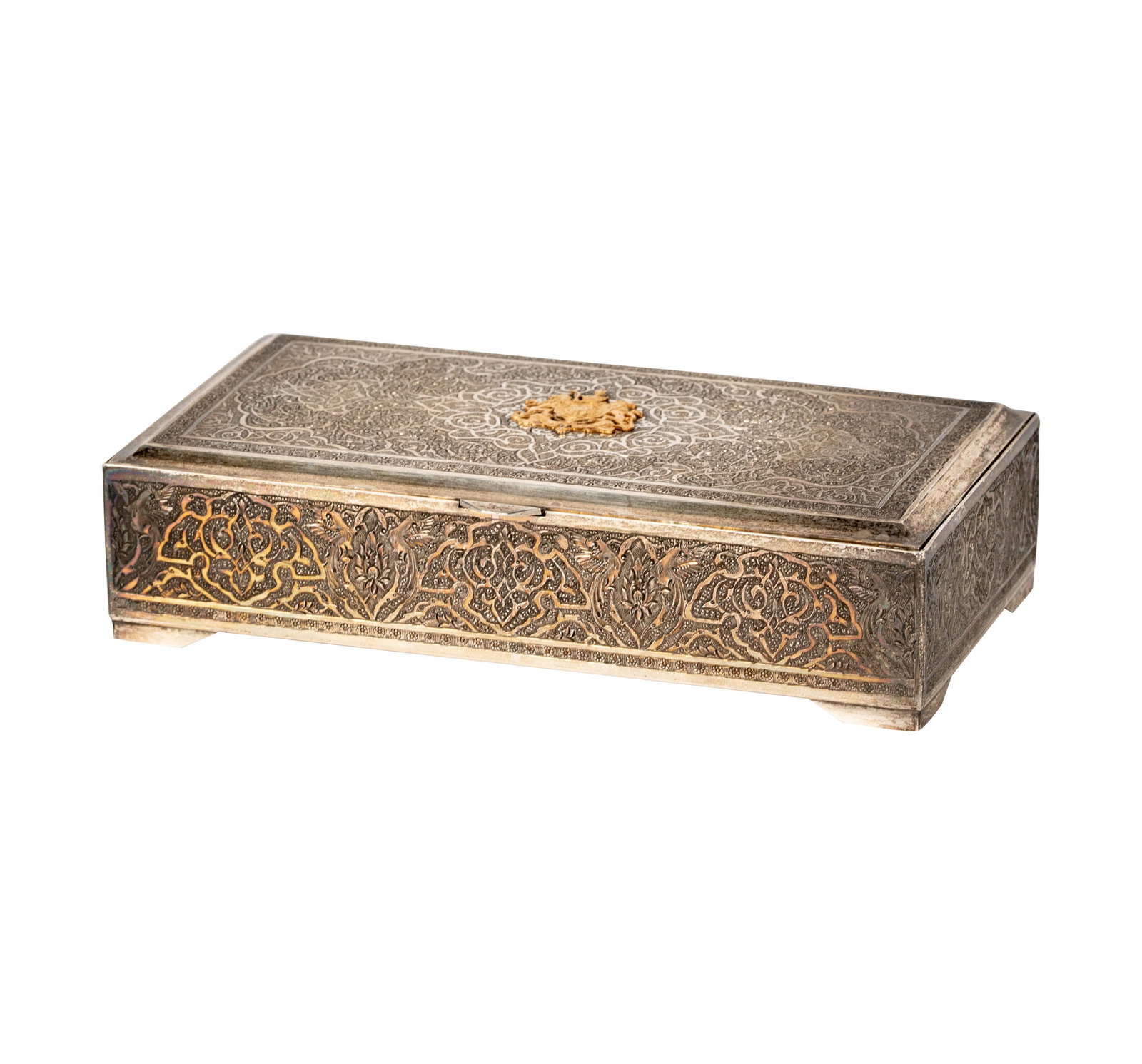 A Persian .84-Standard Silver Table Box (1 of 8)