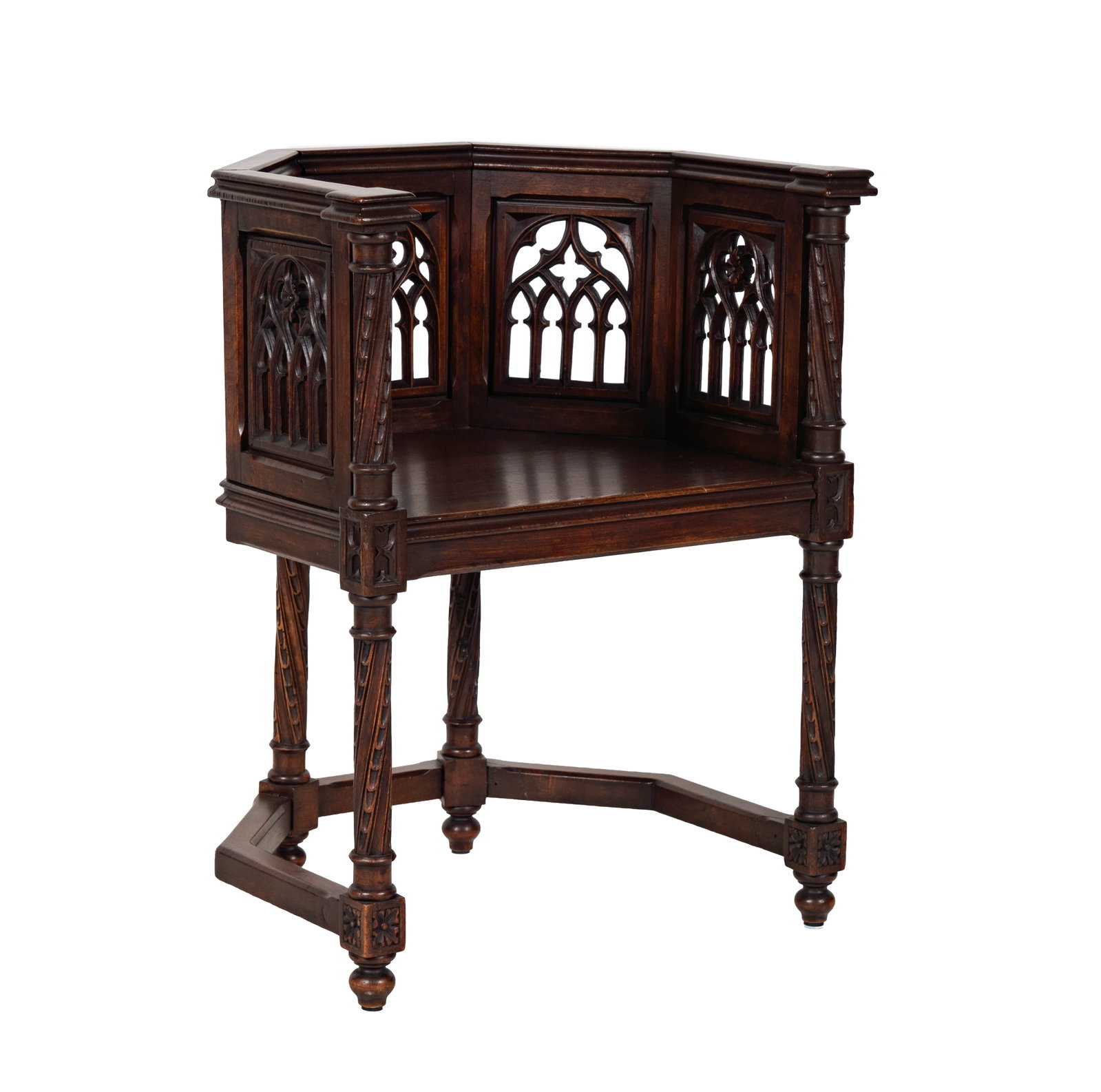 A Gothic Corner Chair