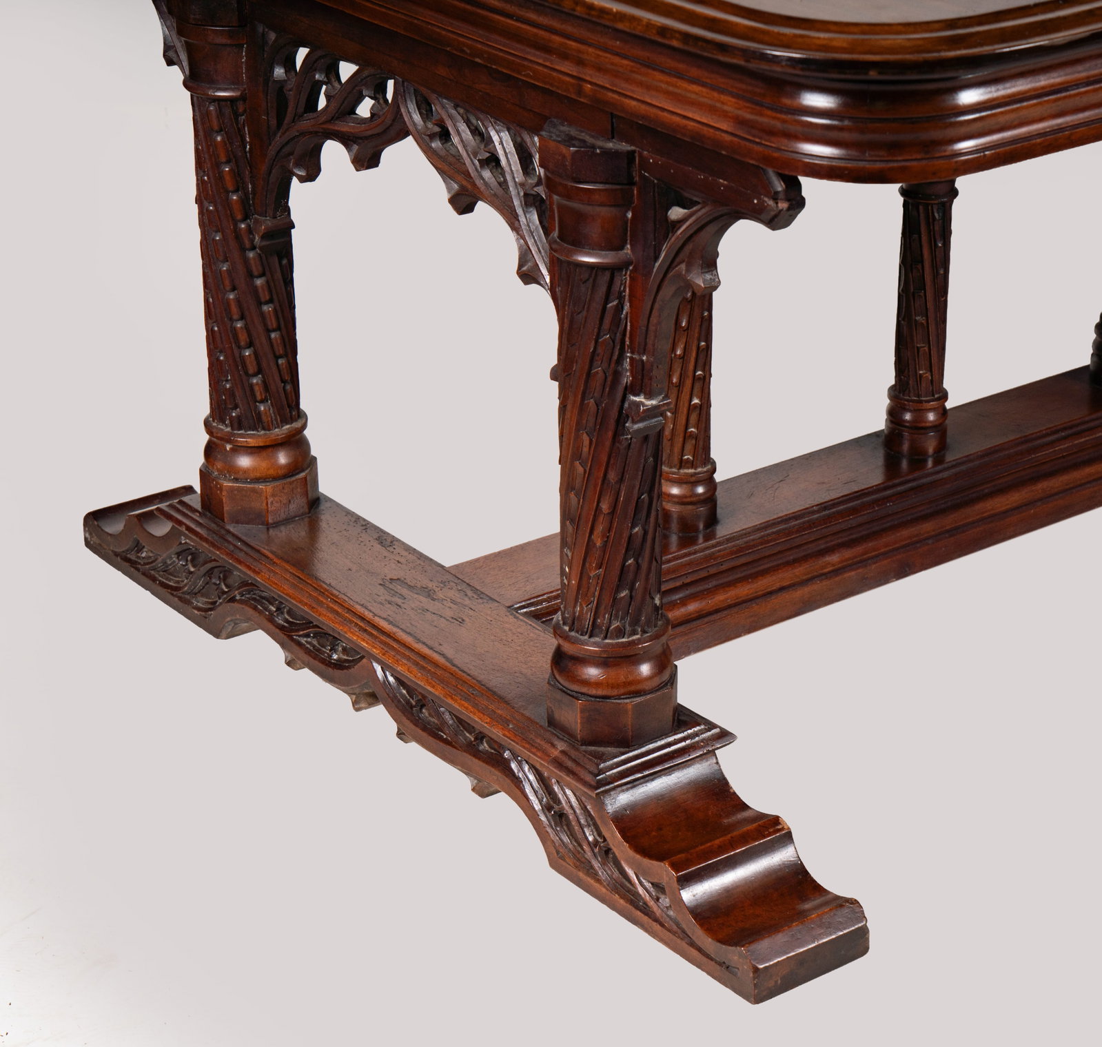 A Gothic Dining Table - 12