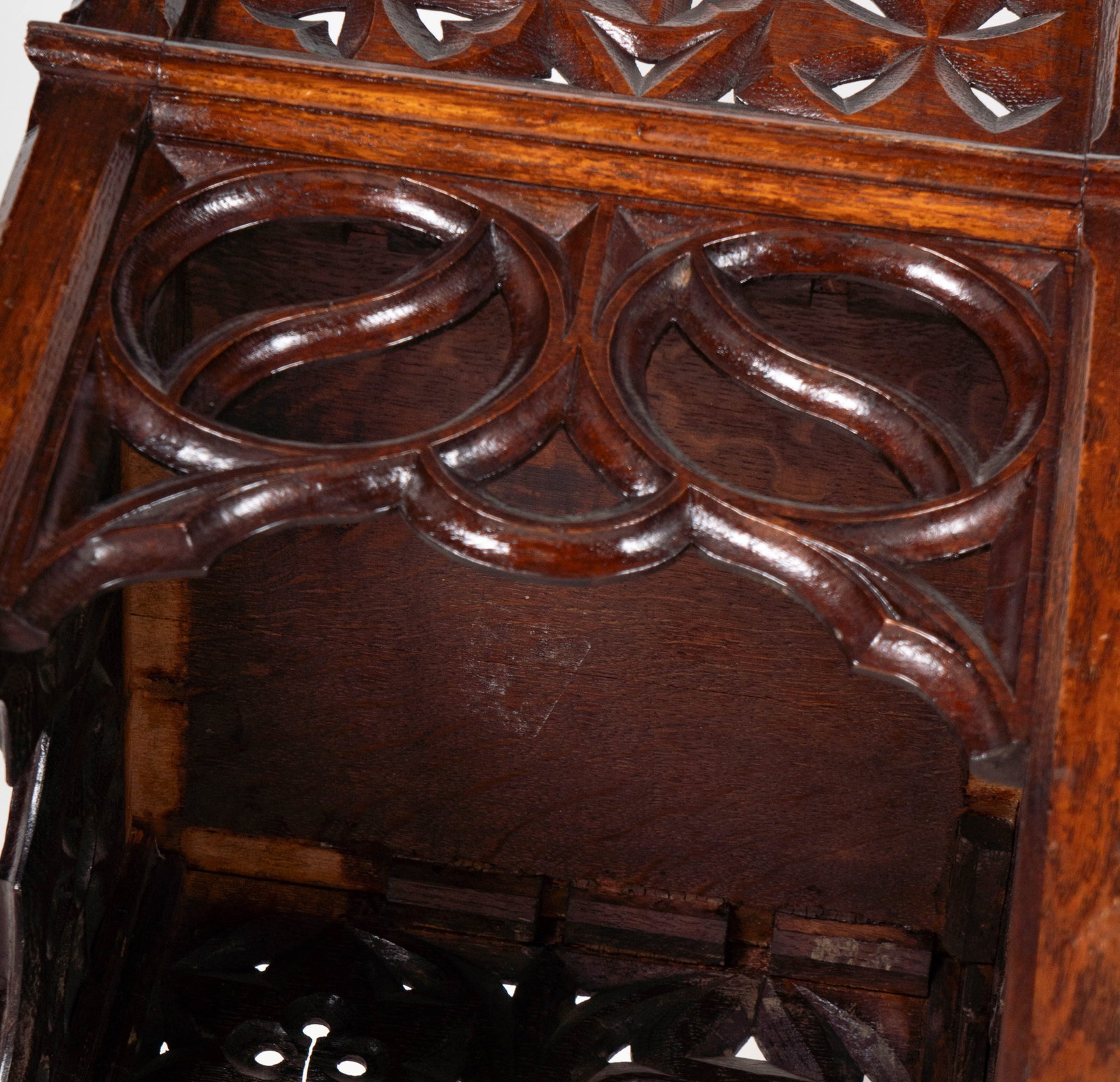 Two Assorted Gothic Hall Chairs - 13