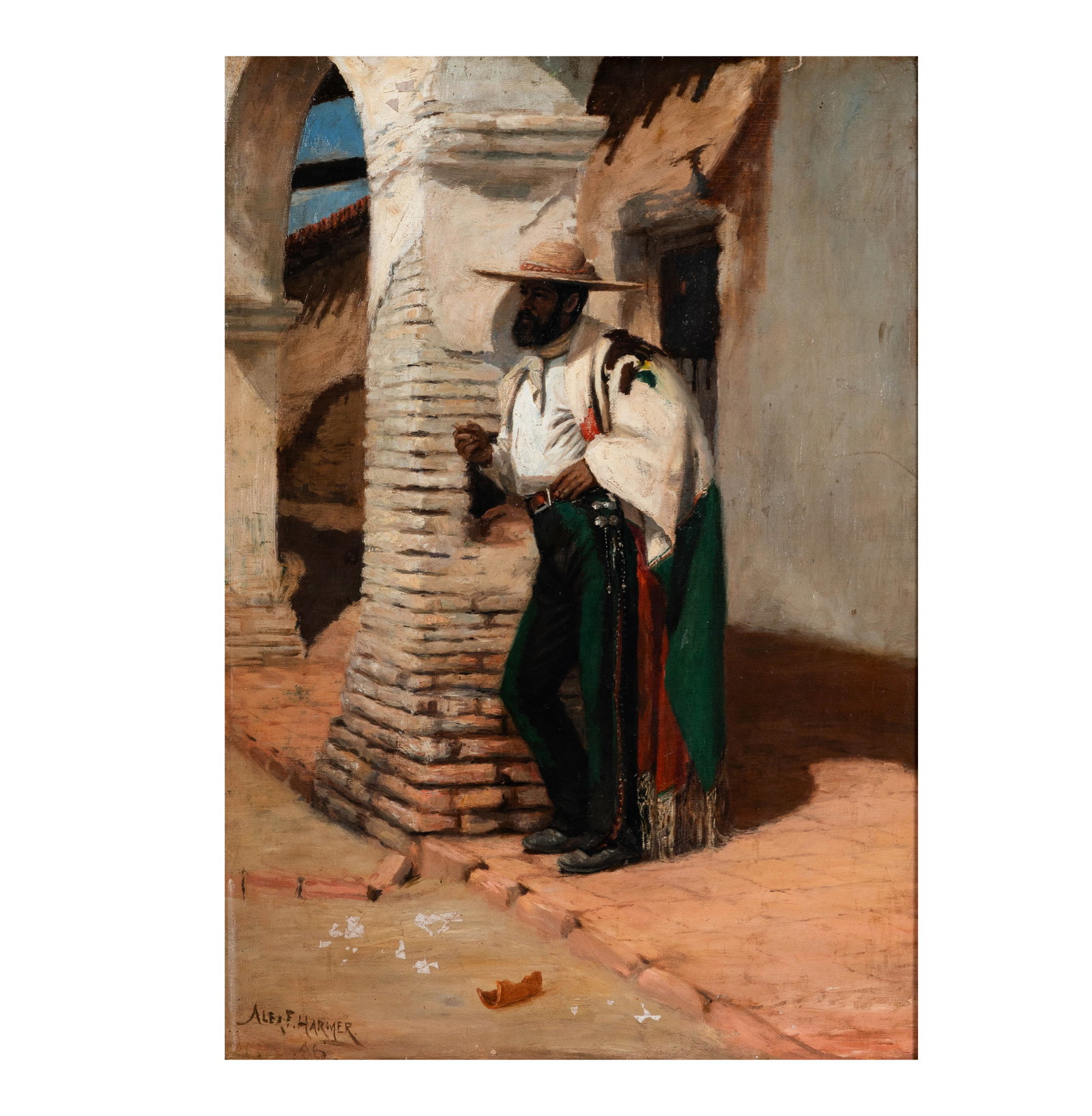 Alexander Harmer (1856-1925), Vaquero Smoking (1 of 9)