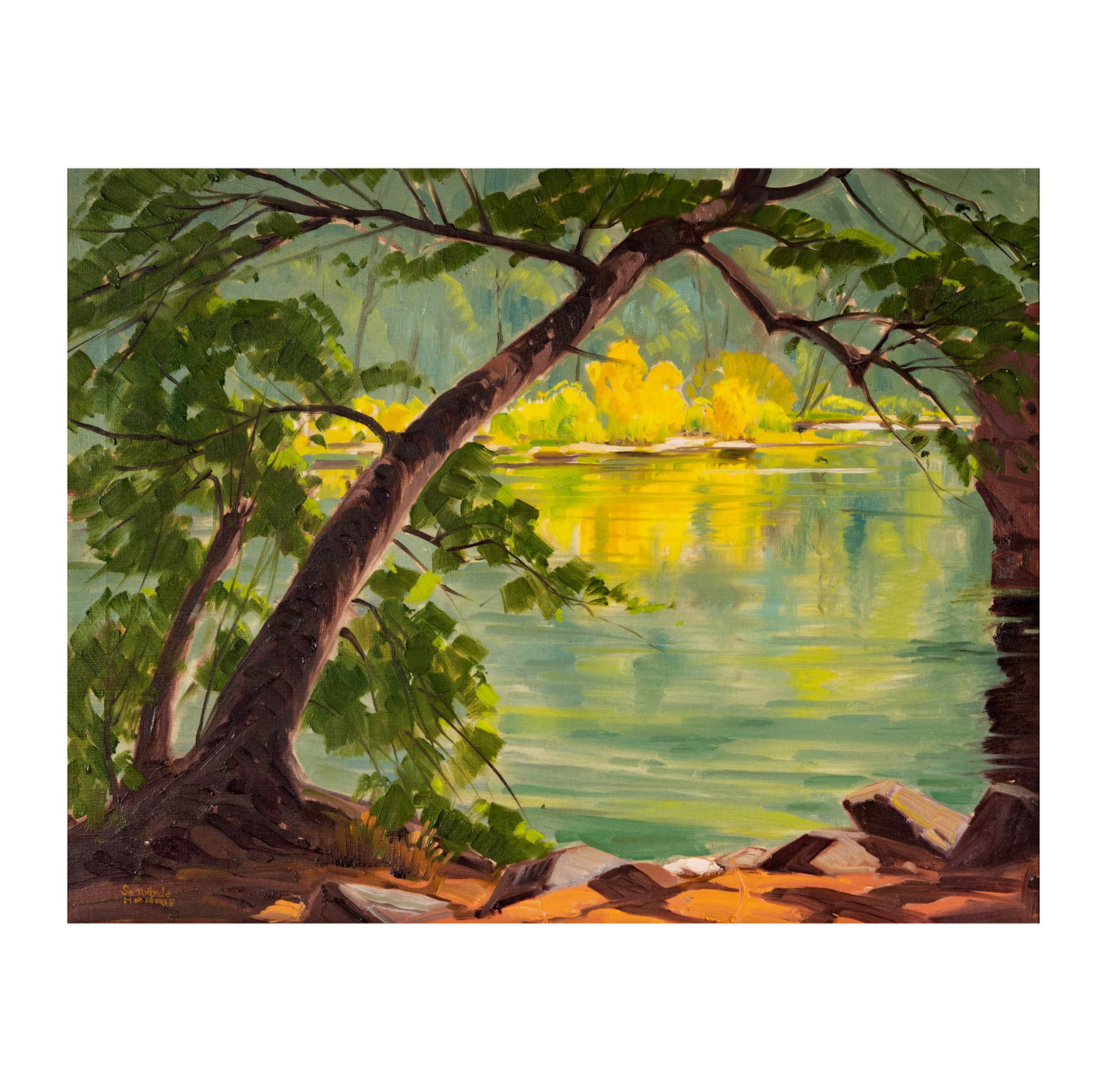 Samuel Hyde Harris (1889-1977): Autumn Idyll (1 of 9)