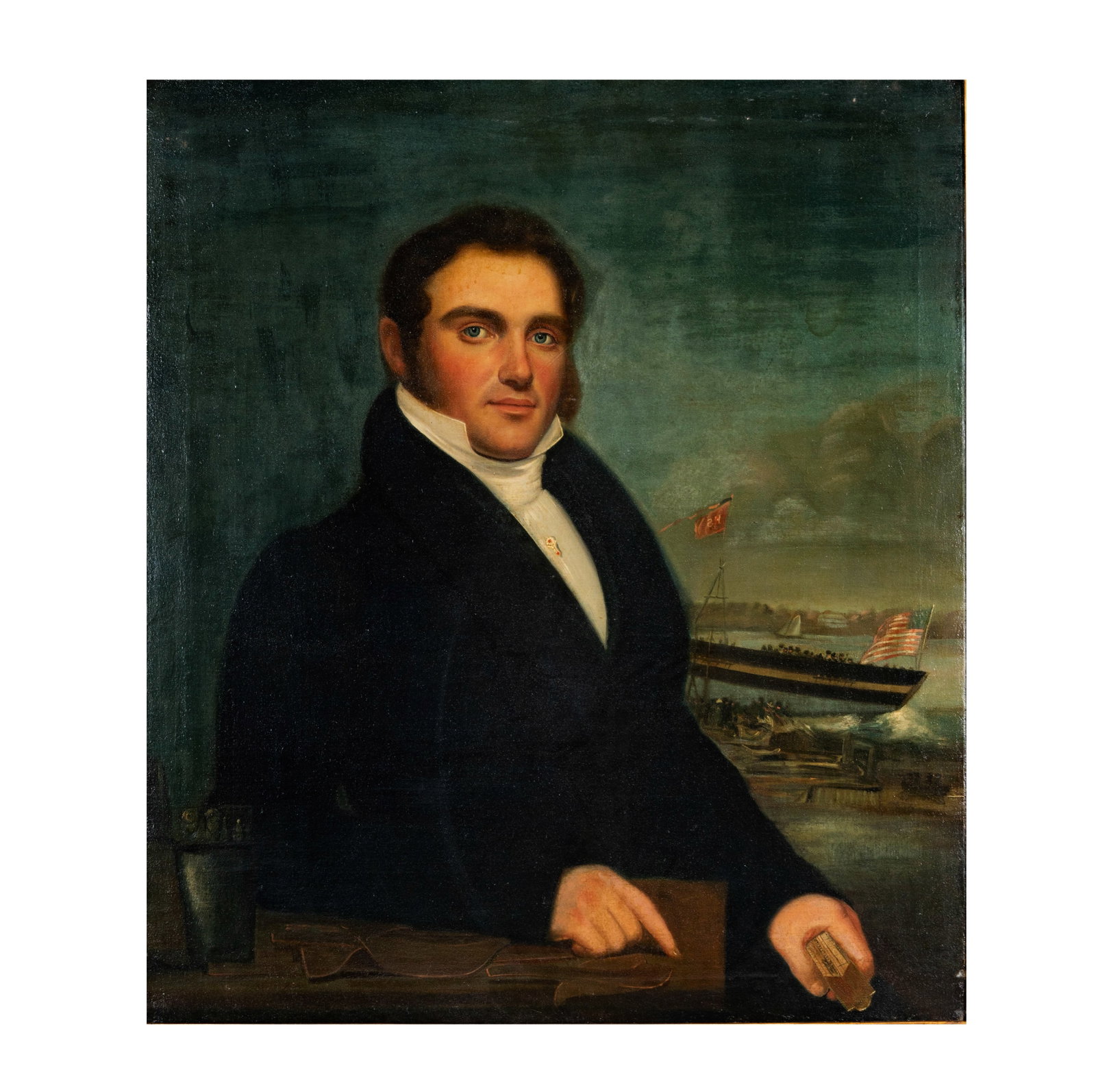 An English School: Portrait of a Naval Architect (1 of 8)