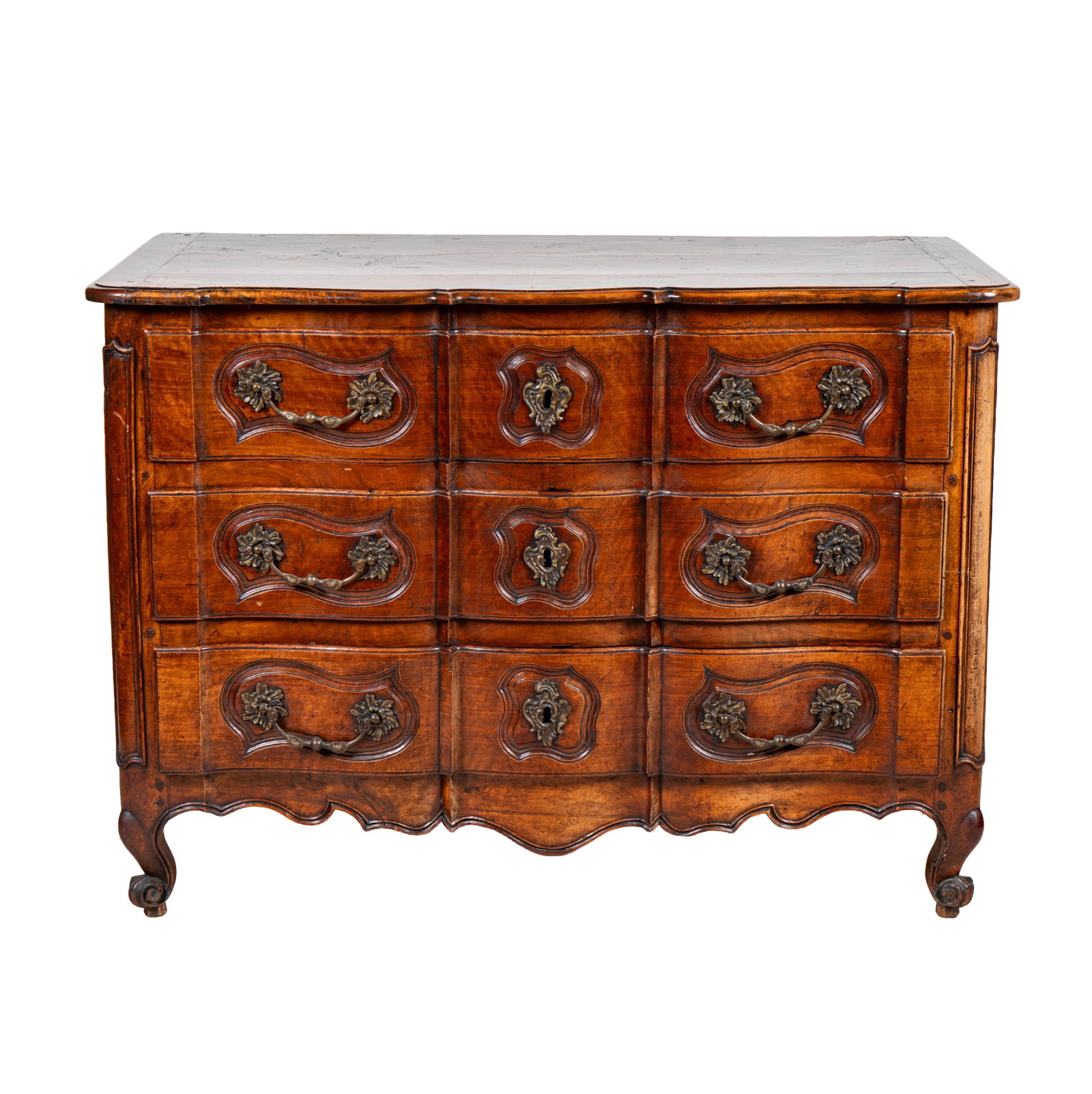 Louis XV Walnut Chest of Drawers (1 of 15)