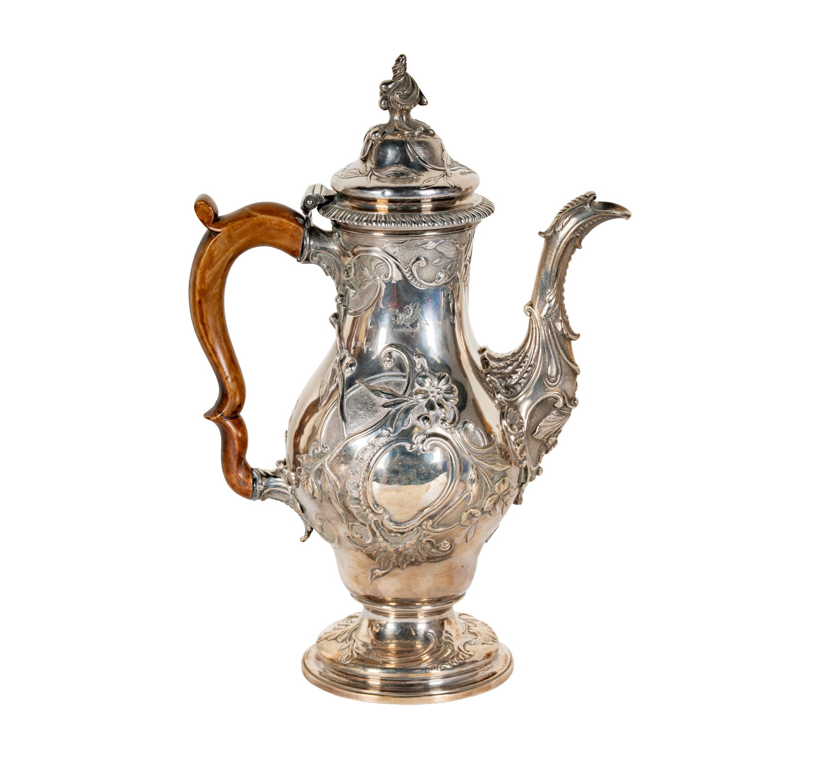 A George III Sterling Coffee Pot (1 of 19)