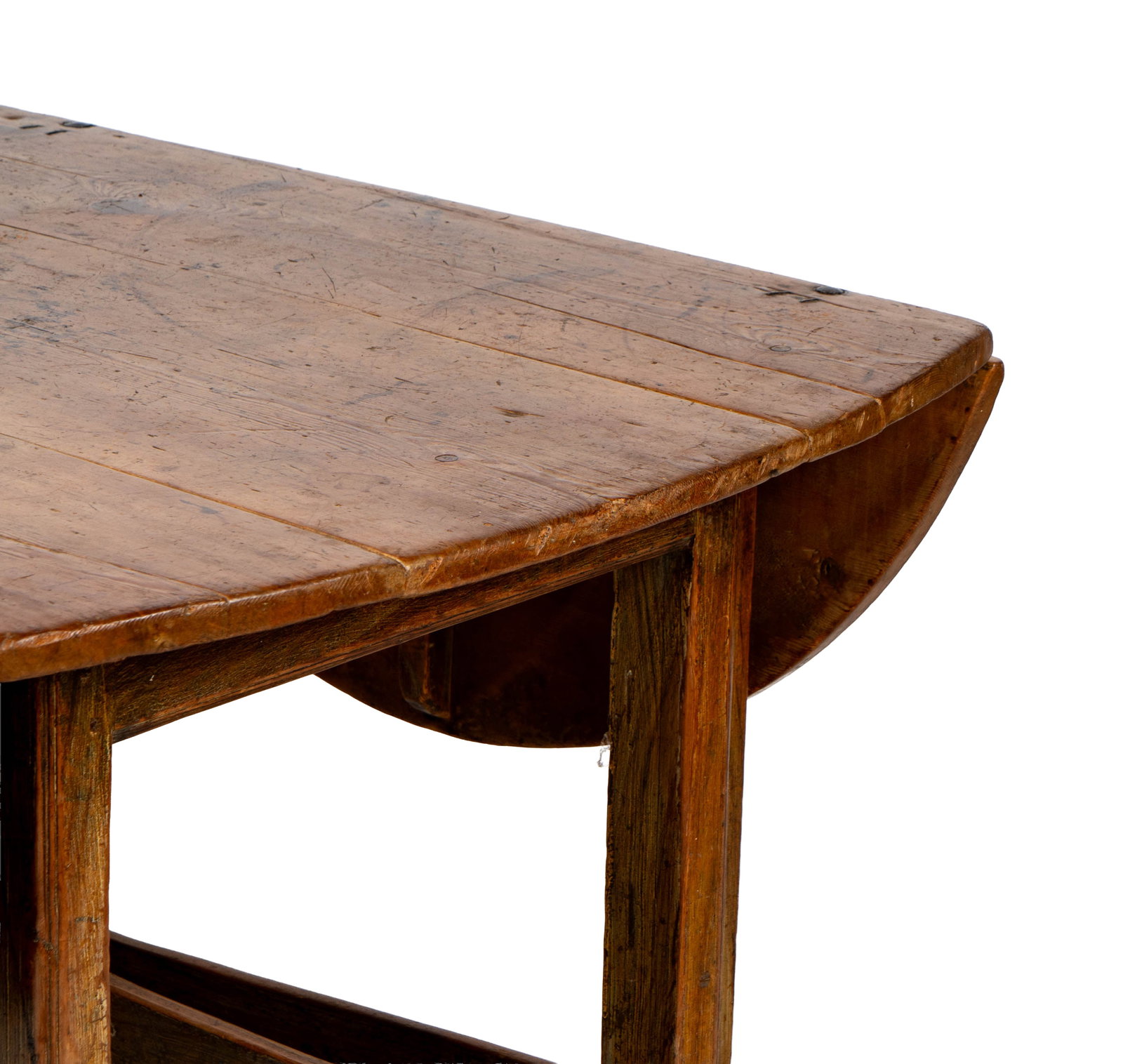 An Early American Drop-Leaf Table - 10