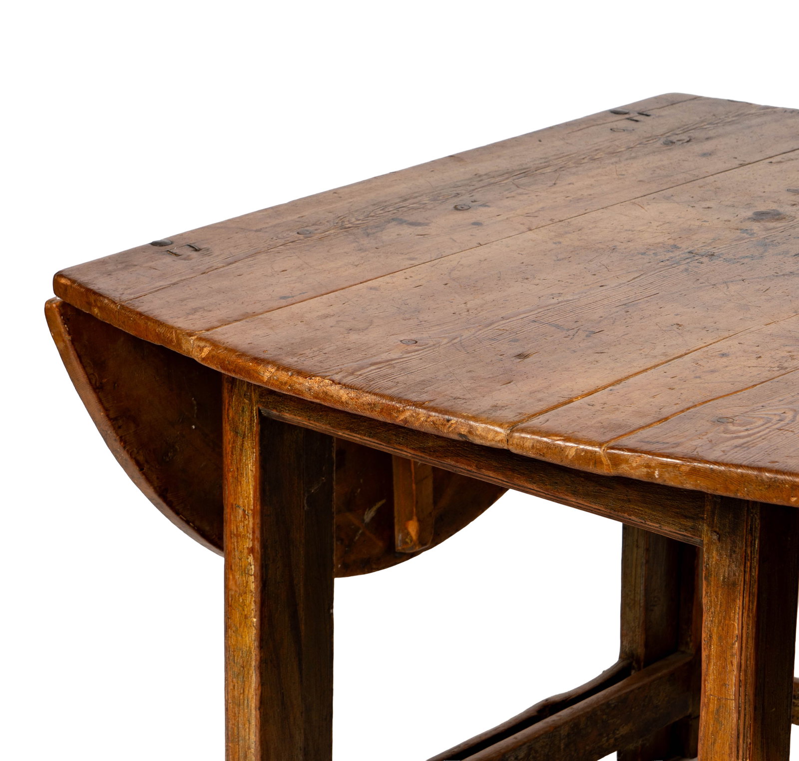 An Early American Drop-Leaf Table - 13