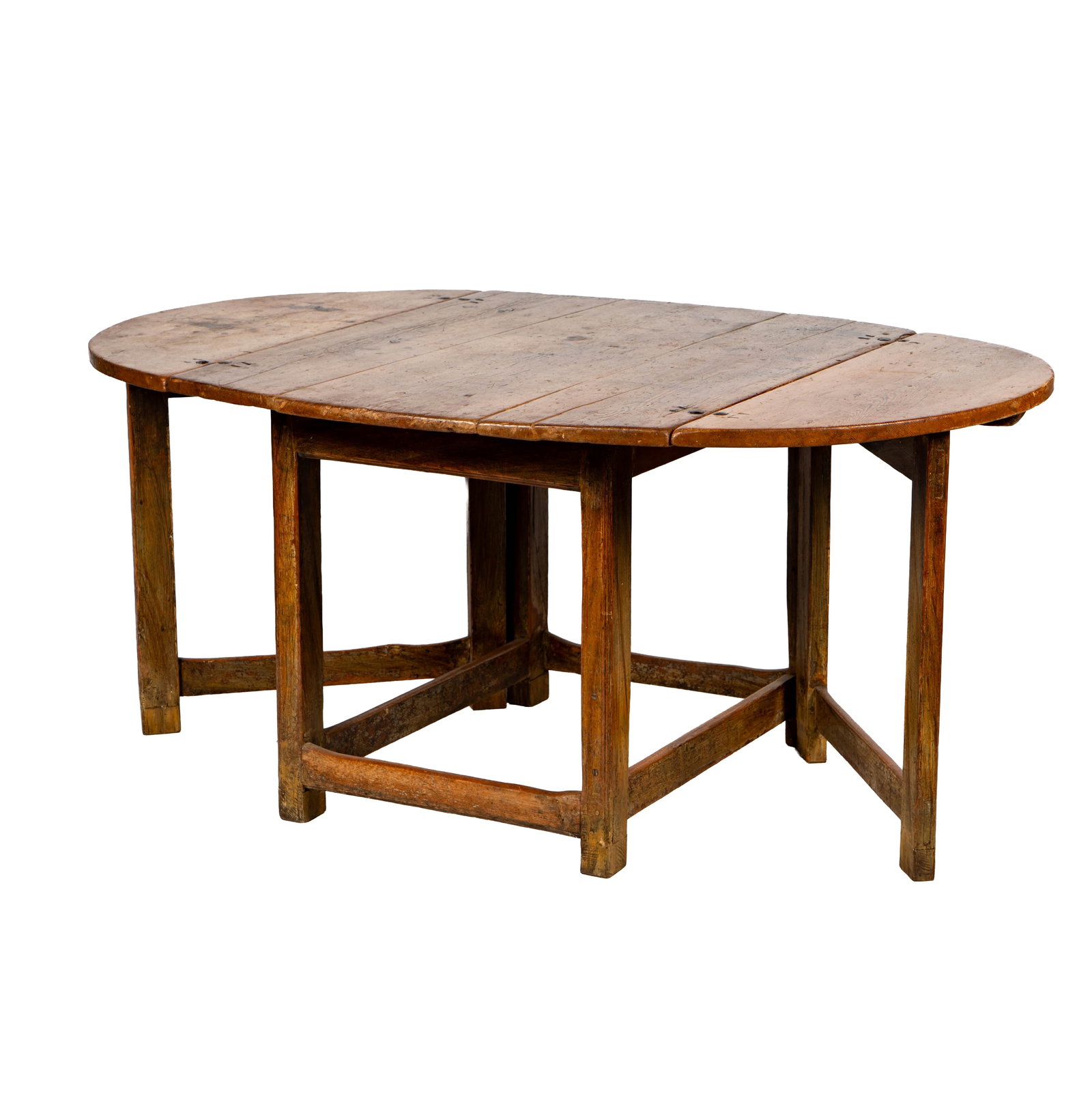 An Early American Drop-Leaf Table - 15
