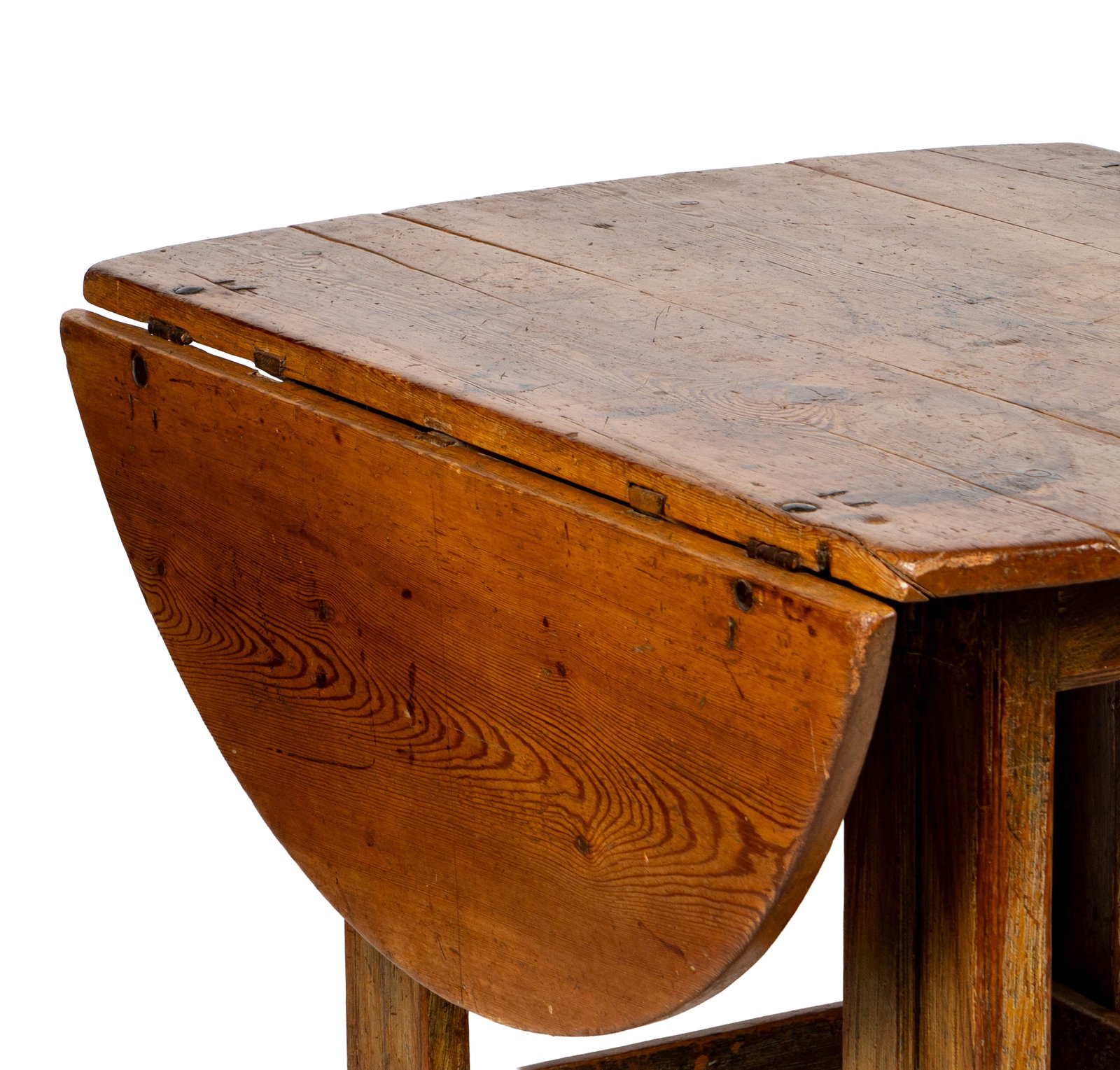 An Early American Drop-Leaf Table - 3