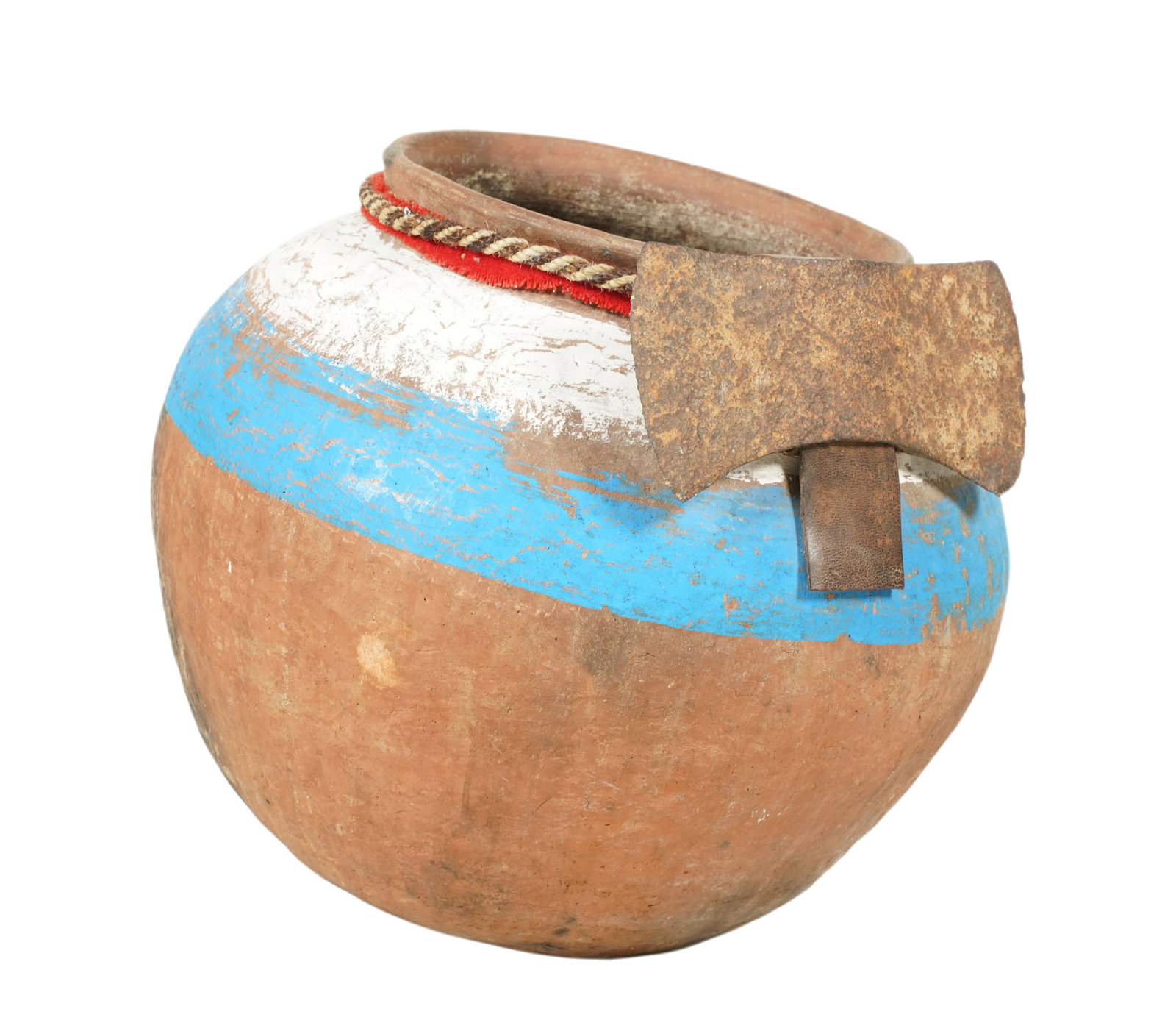 A Native American Painted Pot (1 of 9)