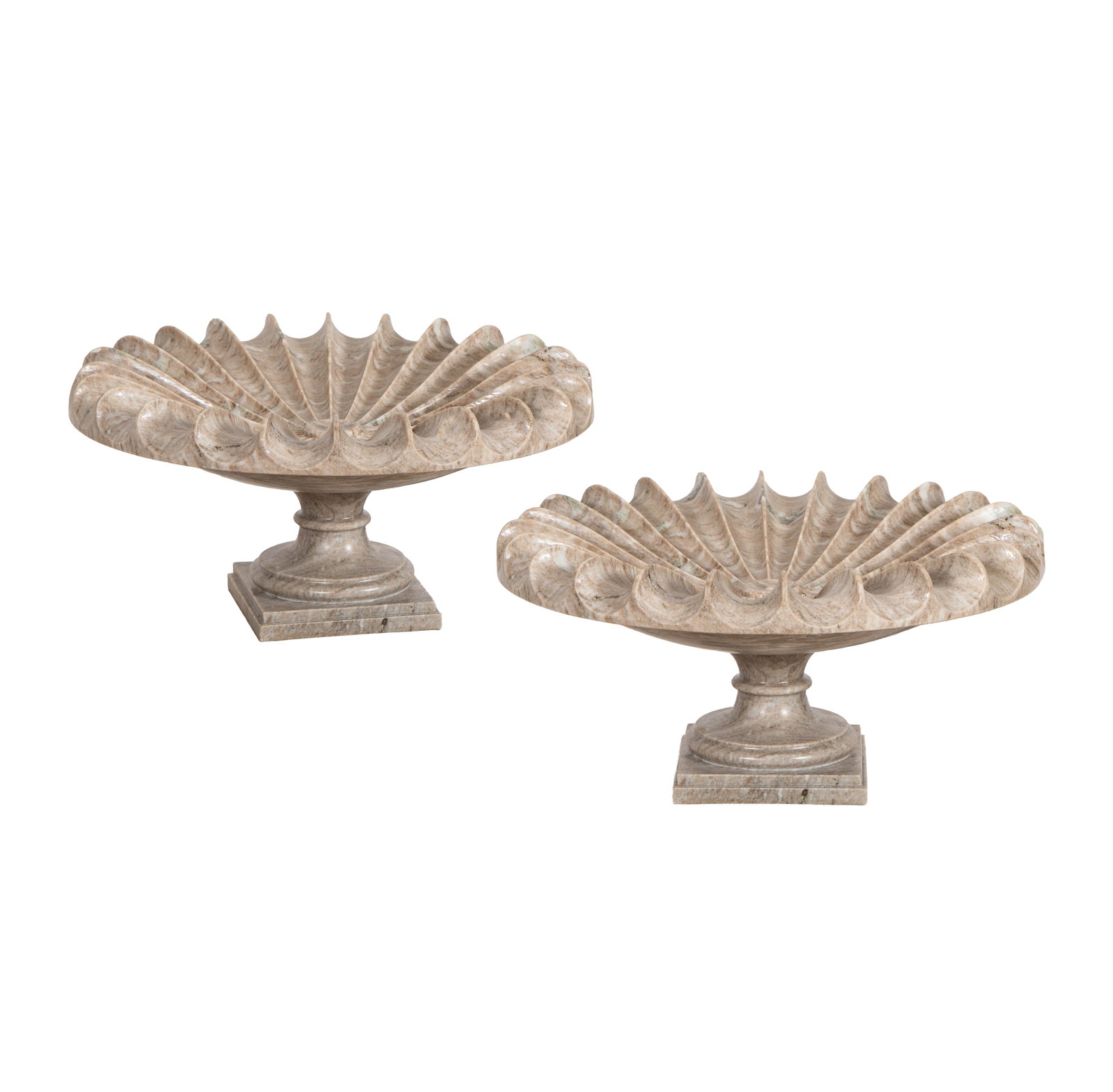 A Pair of Italian Fluted Marble Tazze (1 of 14)
