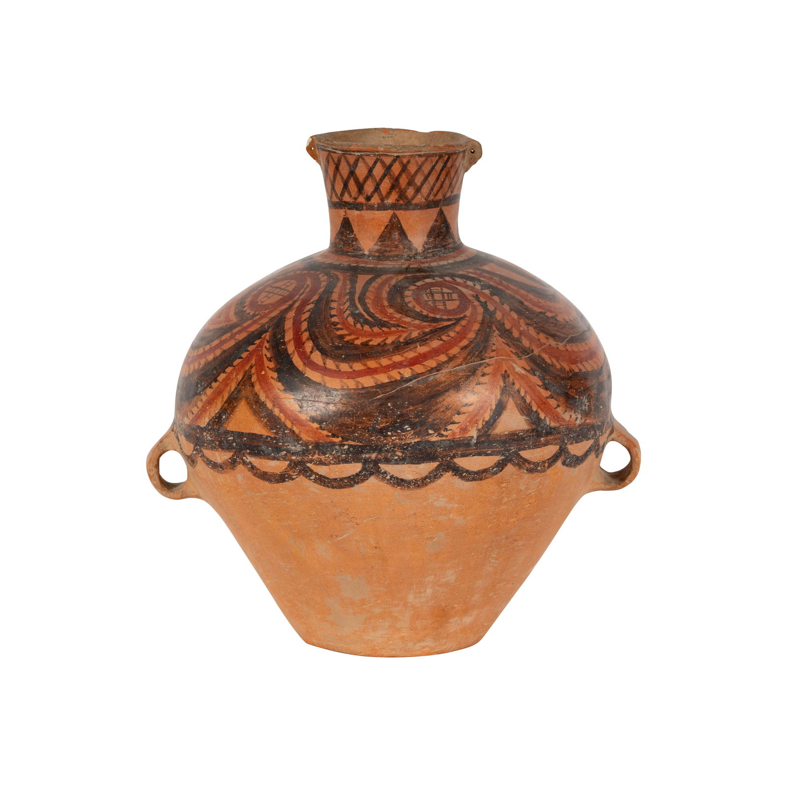 Chinese Painted Pottery Jar (1 of 12)