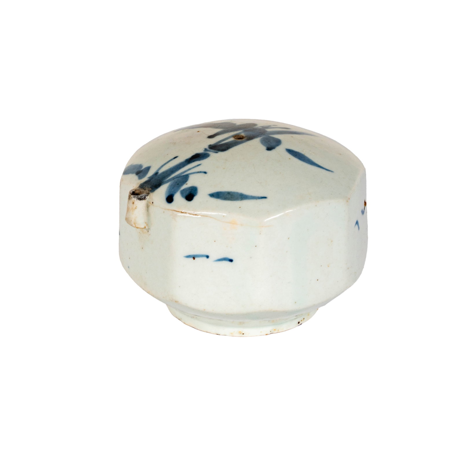 A Korean Blue and White Porcelain Water Dropper (1 of 6)