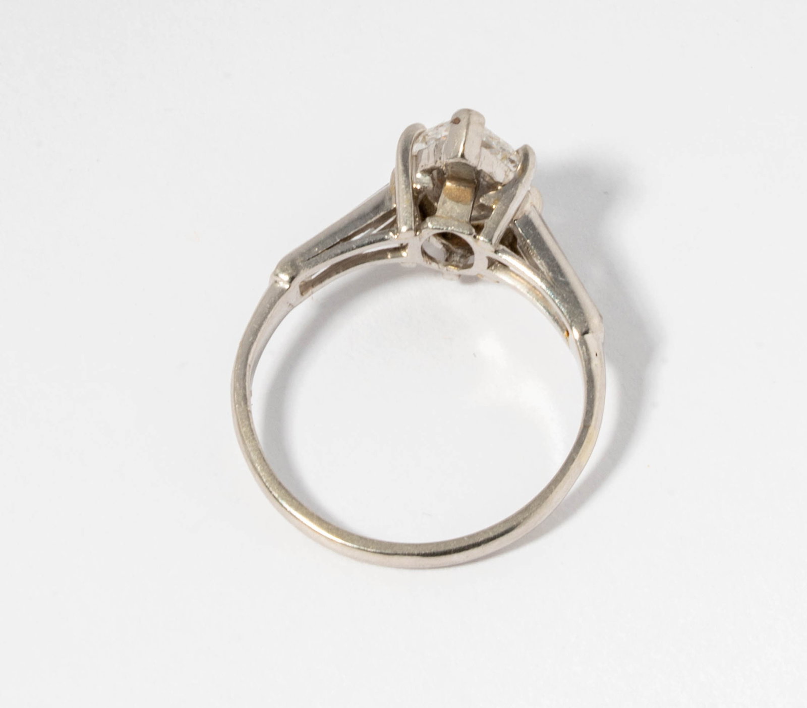 Platinum Diamond Ring - 7