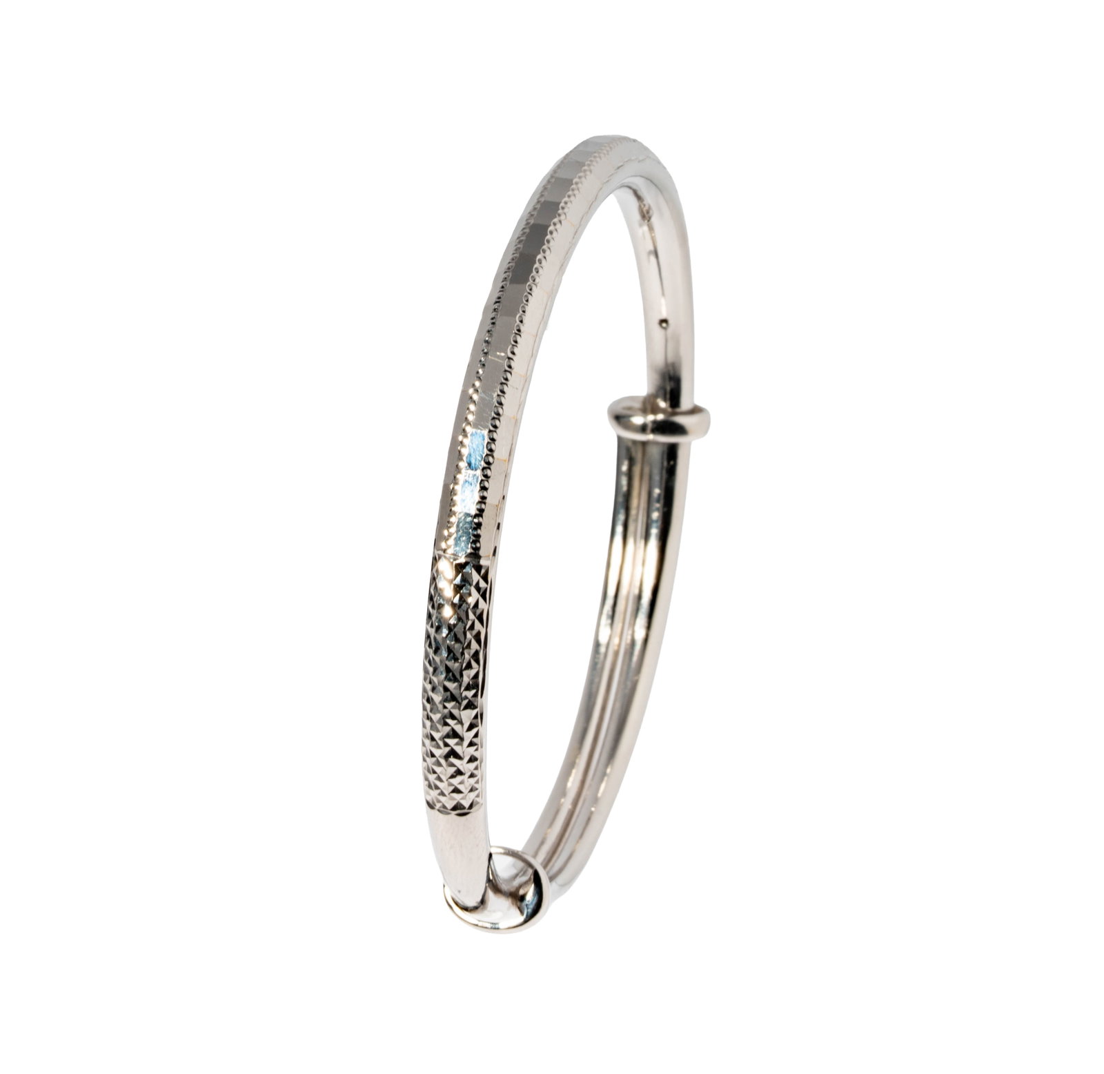 Platinum Bracelet: including one platinum bangle bracelet, measuring approximately 6-3/4 inches inside circumference and weighing 31.2 grams;