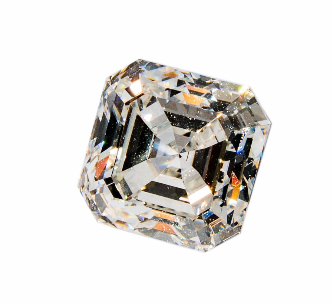 One Loose Asscher-Cut Diamond: Including one loose asscher cut diamond [F/VS2] weighing 2.37 carats total; with GIA report #: 16367695;