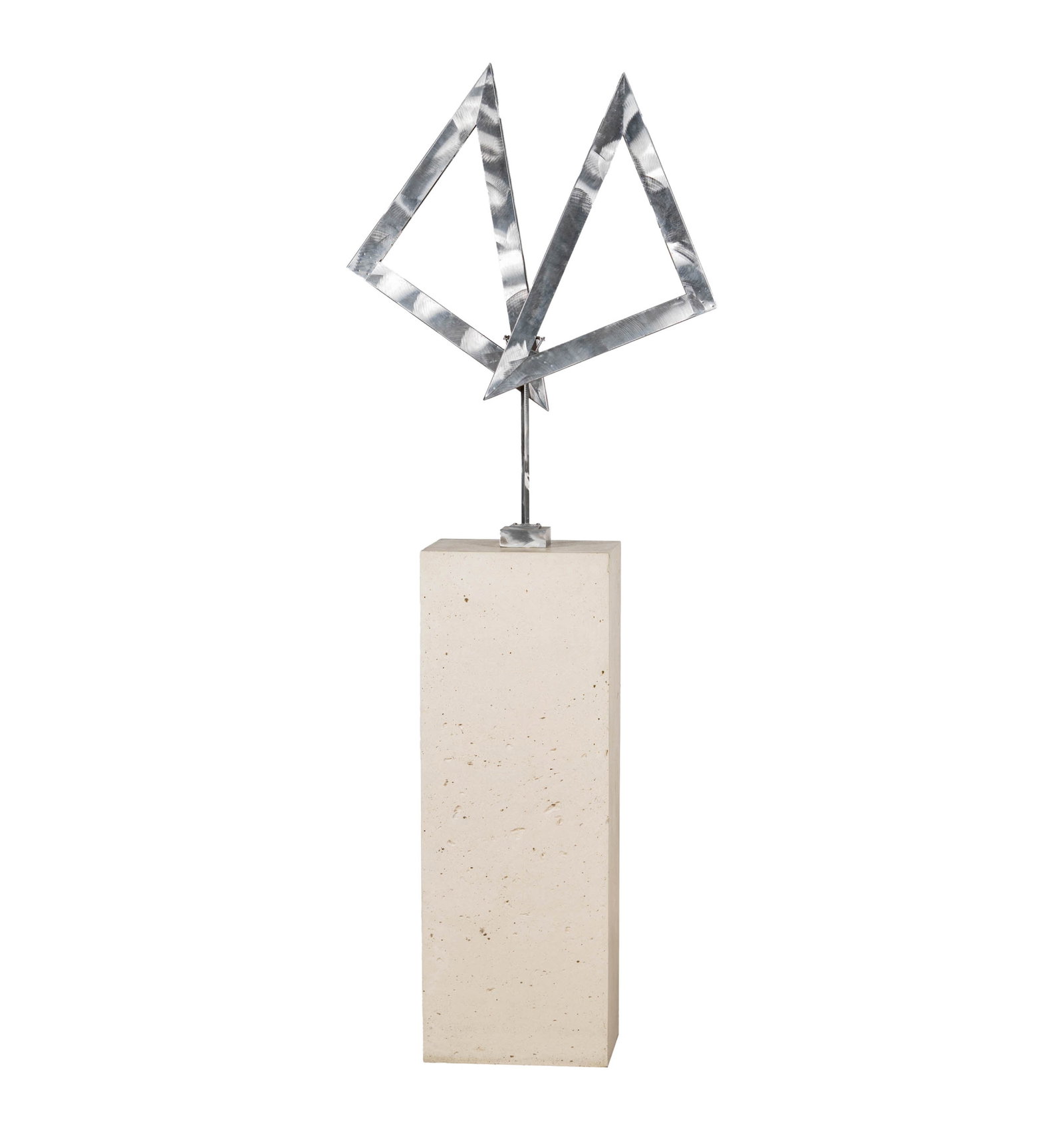 George Warren Rickey (1907-2002), Two Open Triangles Up III (1 of 17)