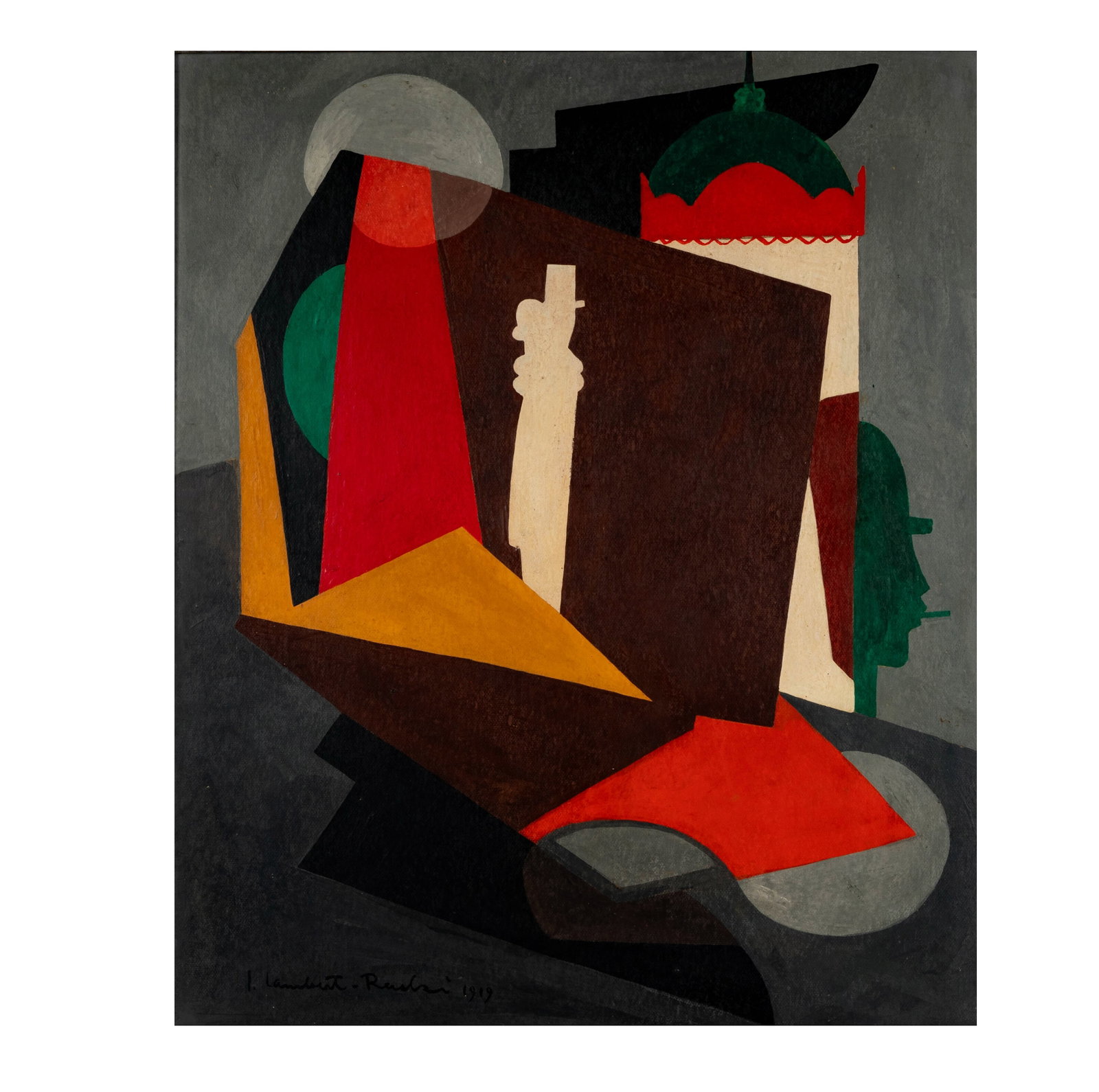 Jean Lambert-Rucki (Polish, 1888-1967): Enlacements (1 of 9)