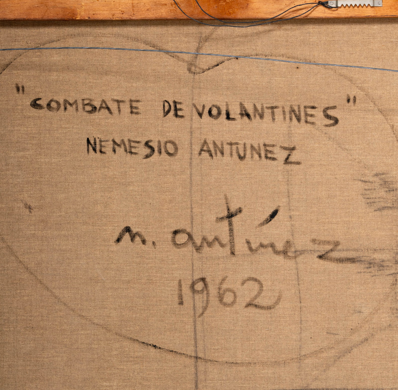 Nemesio Antunez (Chilean, 1918-1993): Combate De Volantines - 10