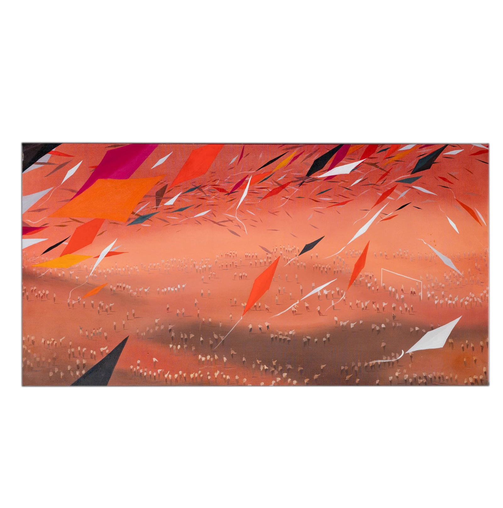 Nemesio Antunez (Chilean, 1918-1993): Combate De Volantines (1 of 11)