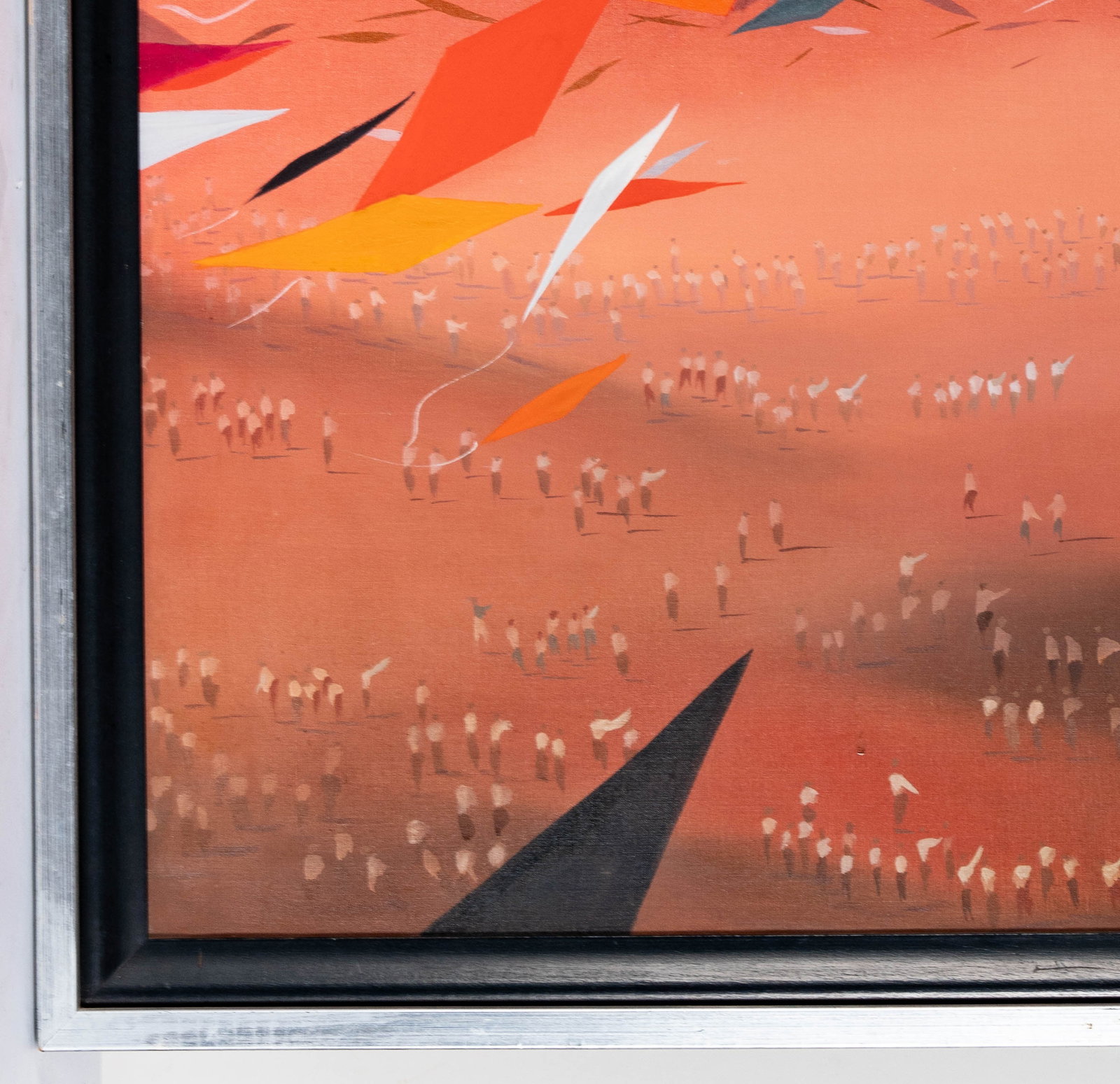 Nemesio Antunez (Chilean, 1918-1993): Combate De Volantines - 8