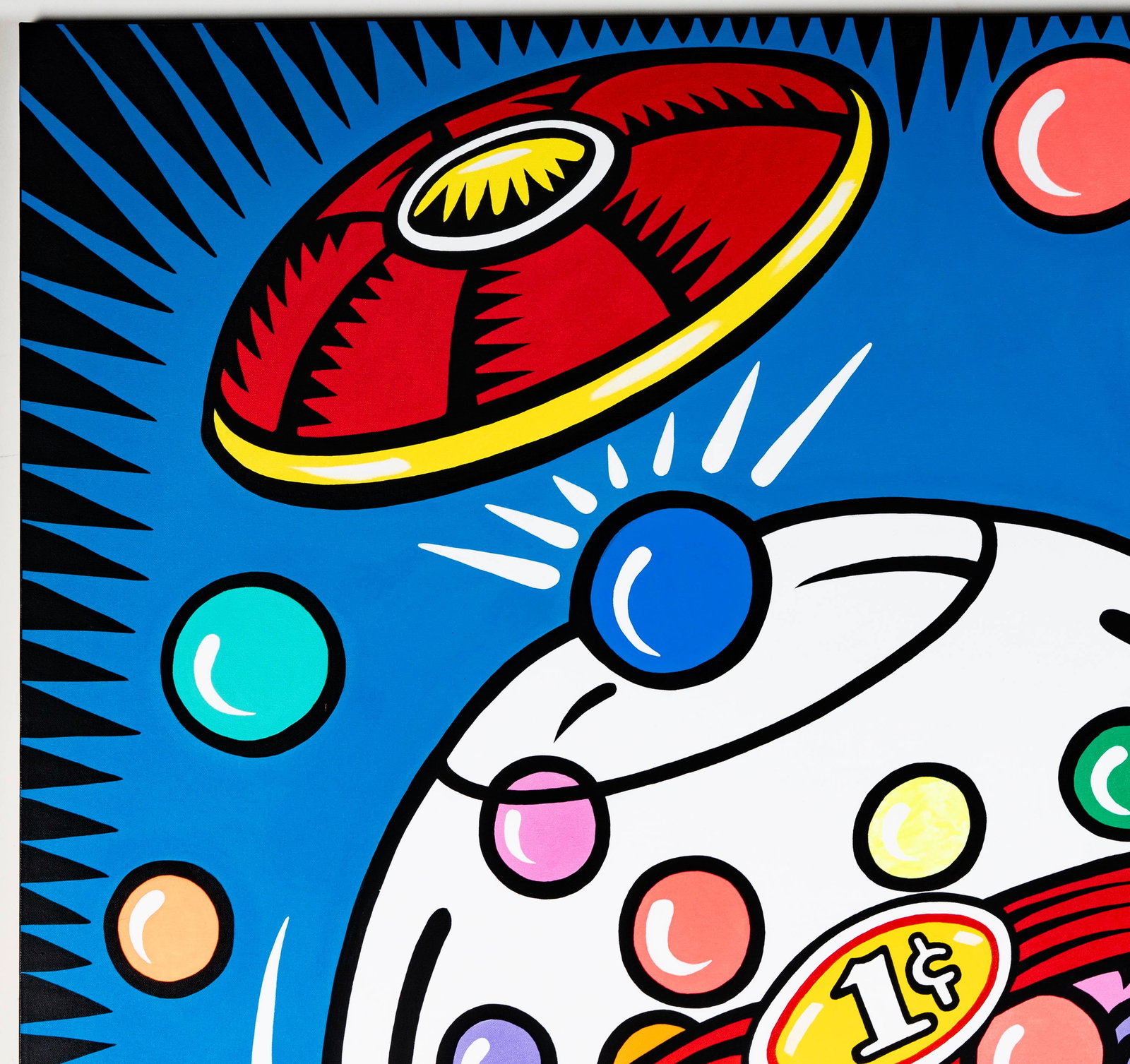Burton Morris (American, b.1964), Bubble Gum Machine - 2