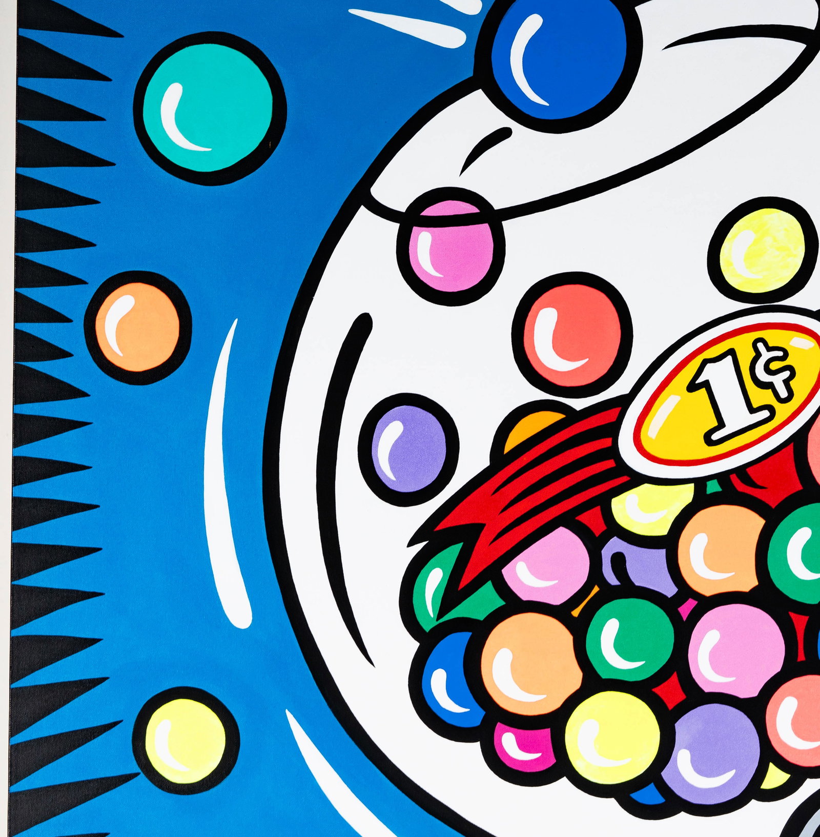 Burton Morris (American, b.1964), Bubble Gum Machine - 3