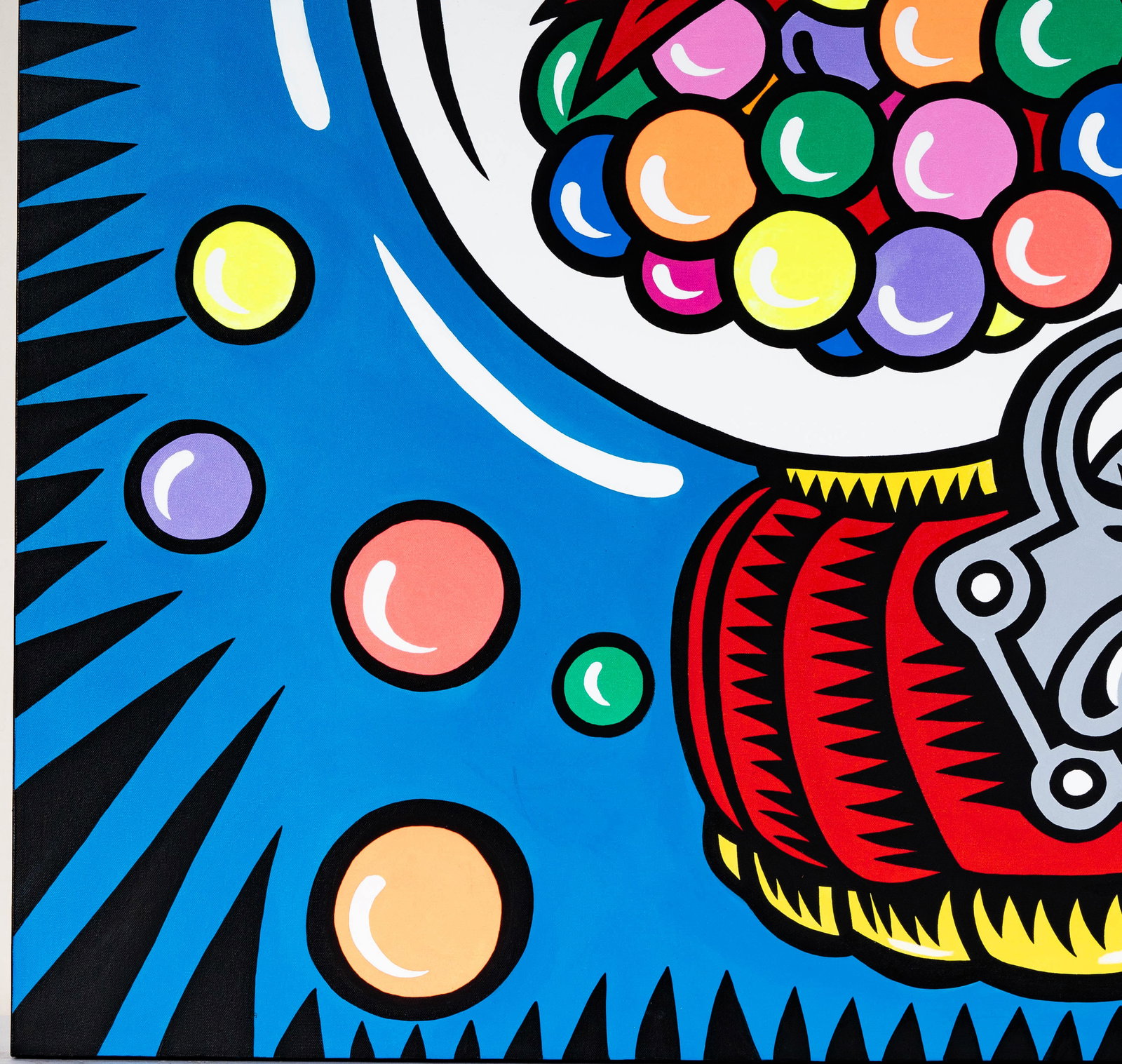 Burton Morris (American, b.1964), Bubble Gum Machine - 4