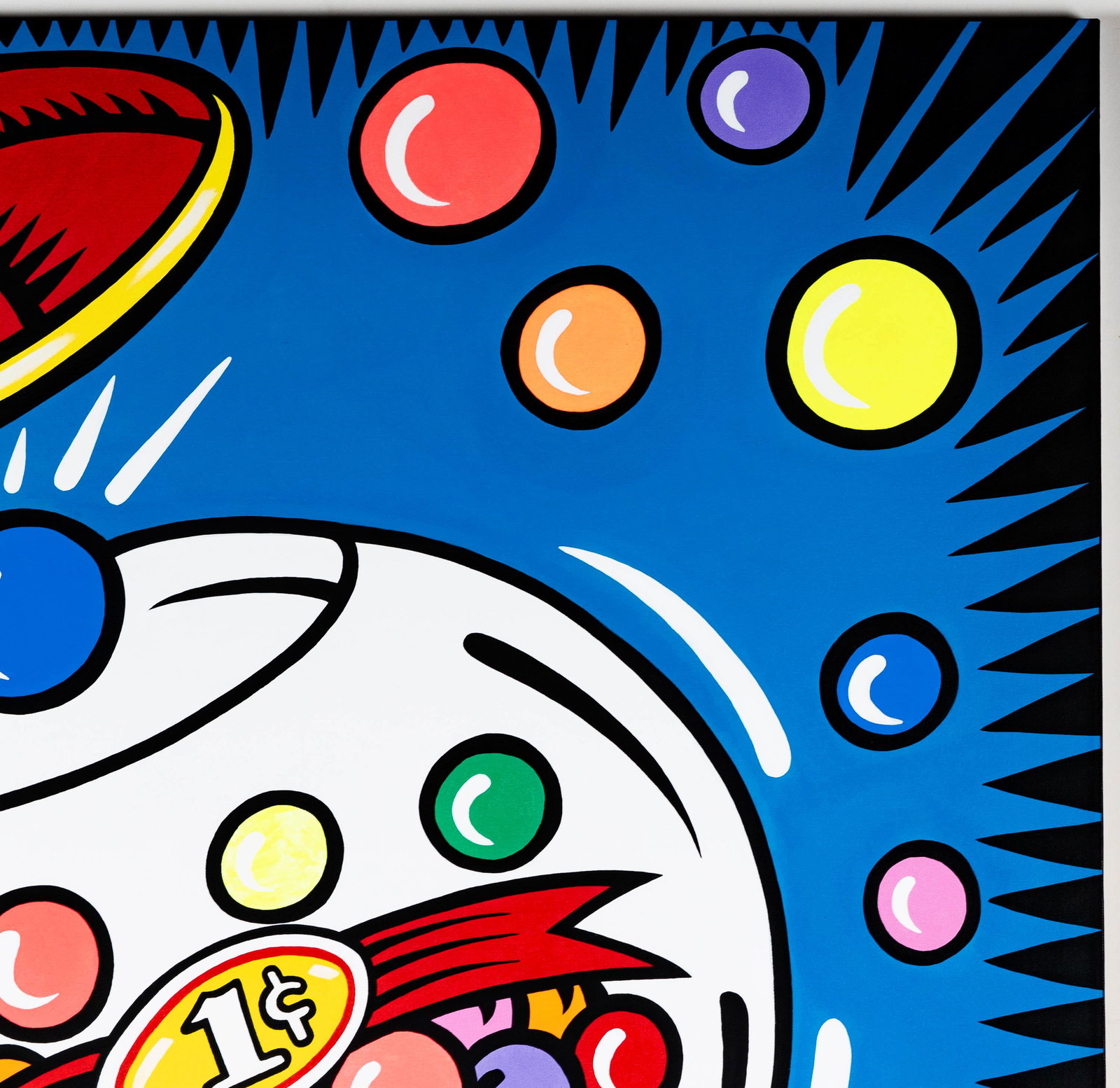 Burton Morris (American, b.1964), Bubble Gum Machine - 5
