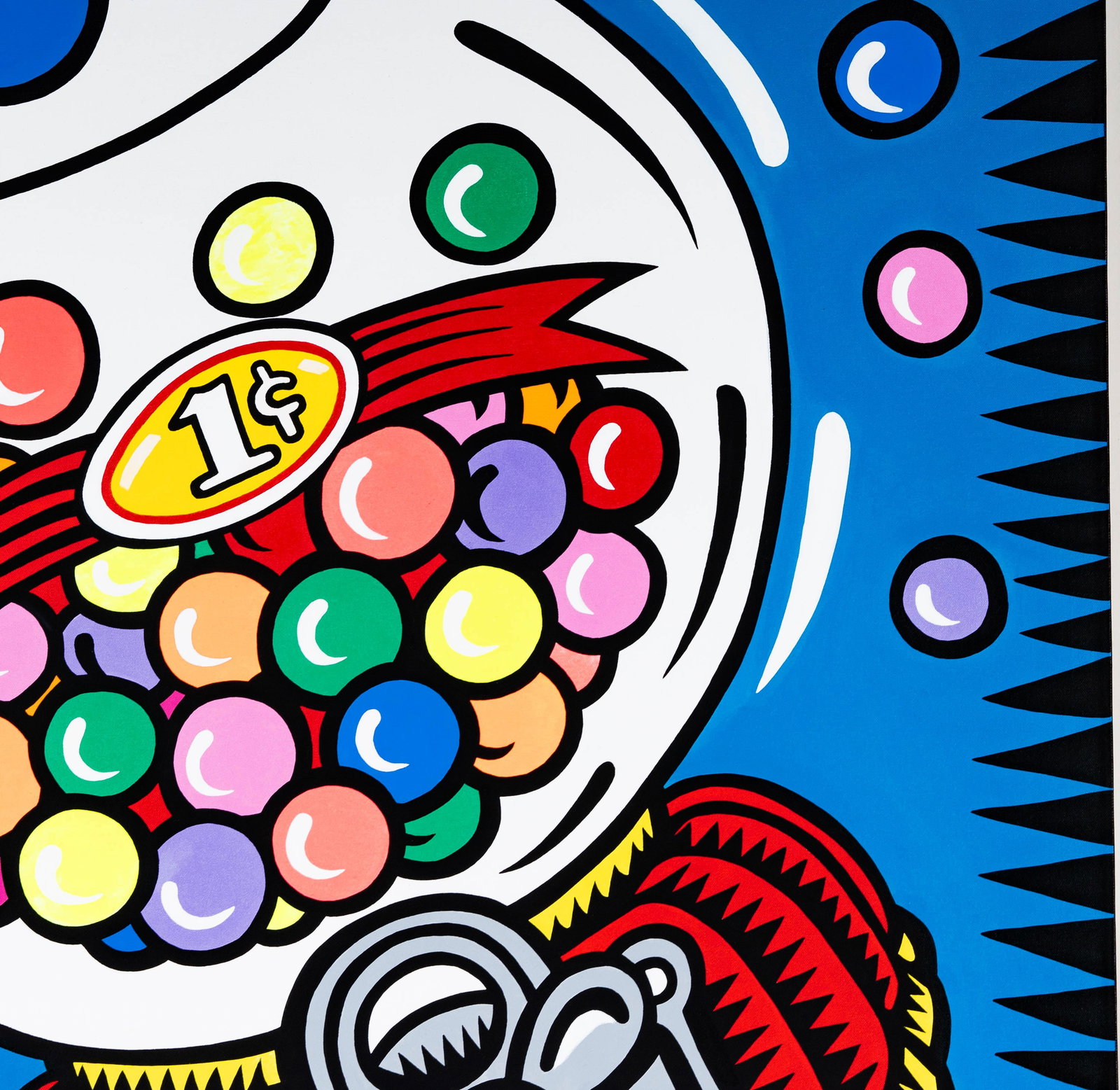 Burton Morris (American, b.1964), Bubble Gum Machine - 6