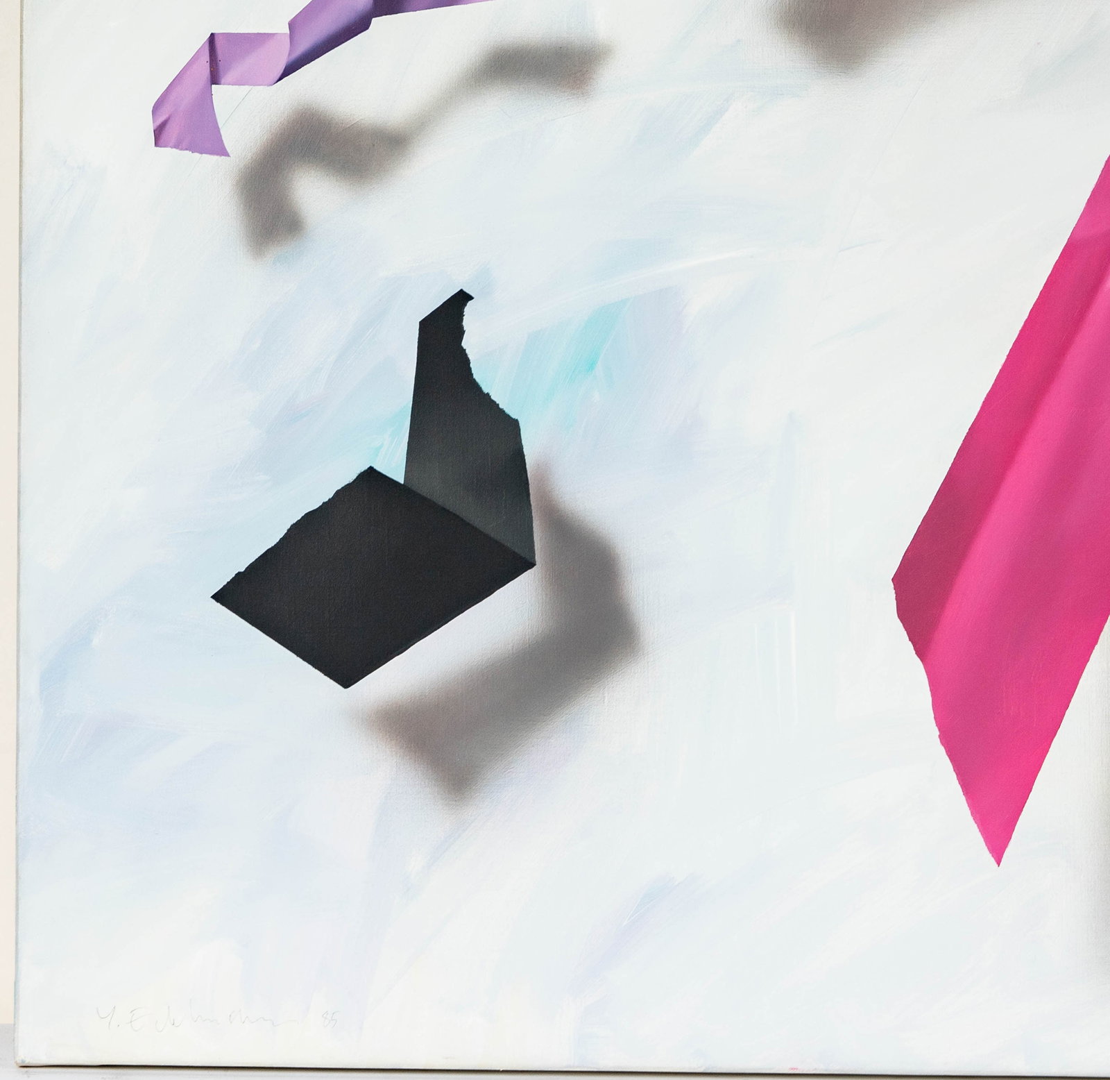 Yrjo Edelmann, "Floating Composition," 1985 - 5