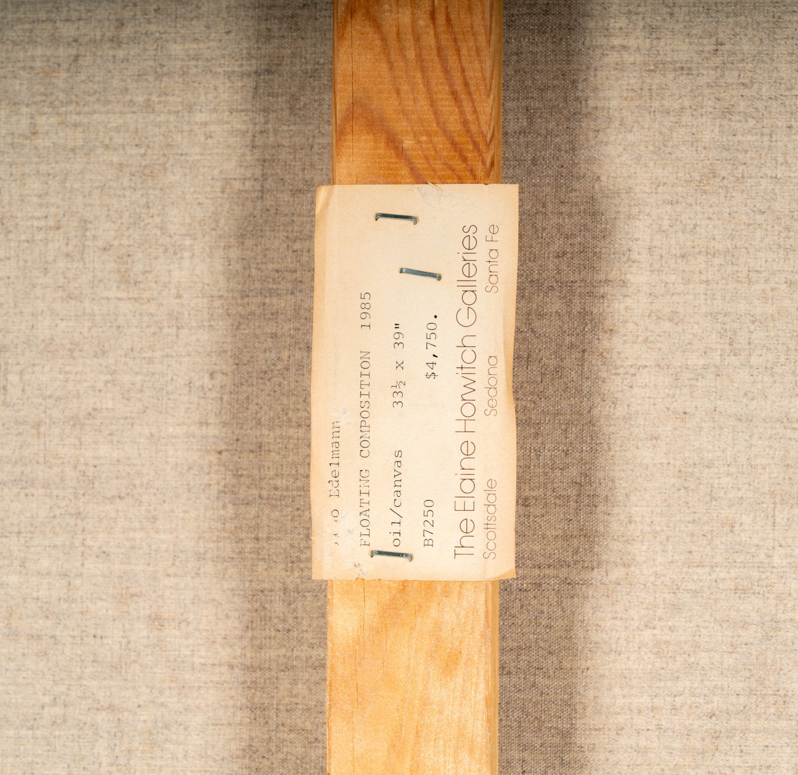 Yrjo Edelmann, "Floating Composition," 1985 - 7