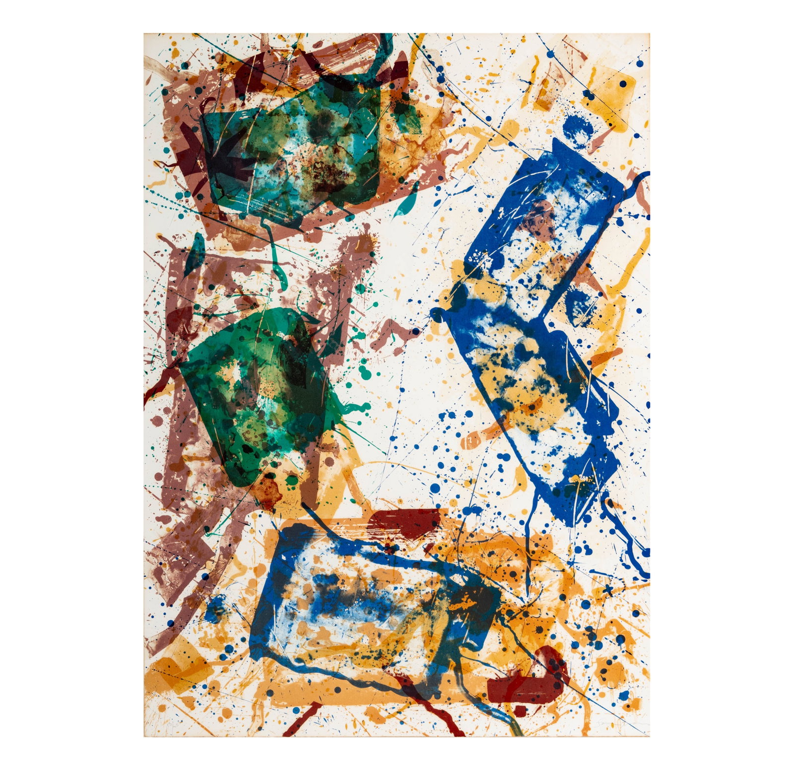 Sam Francis (American, 1923-1994): Untitled, SF-269 (1 of 11)