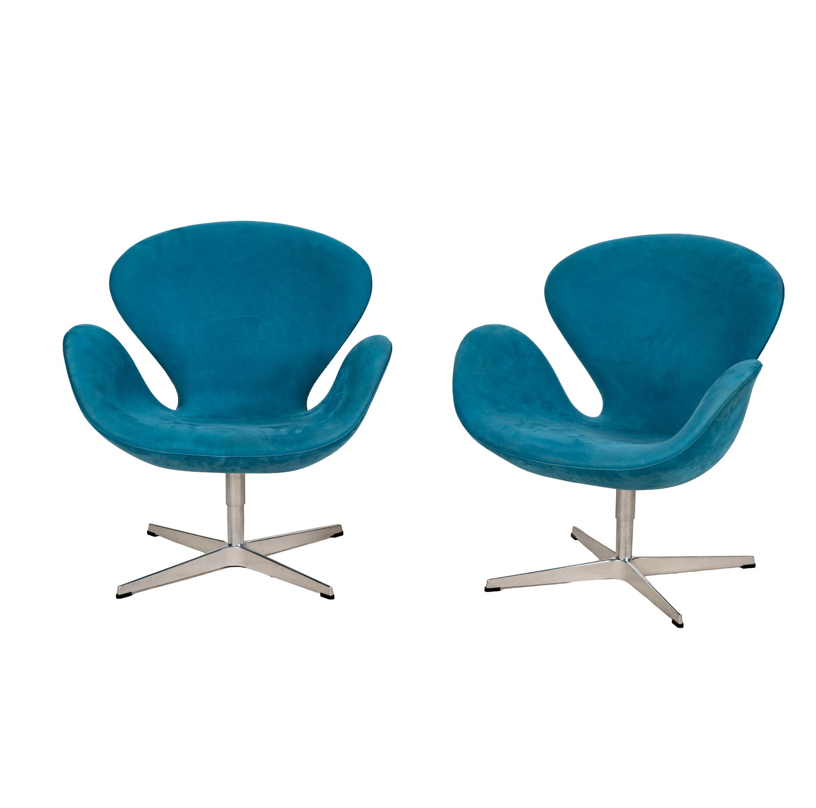 A Pair Of Fritz Hansen Swan Chairs (1 of 14)