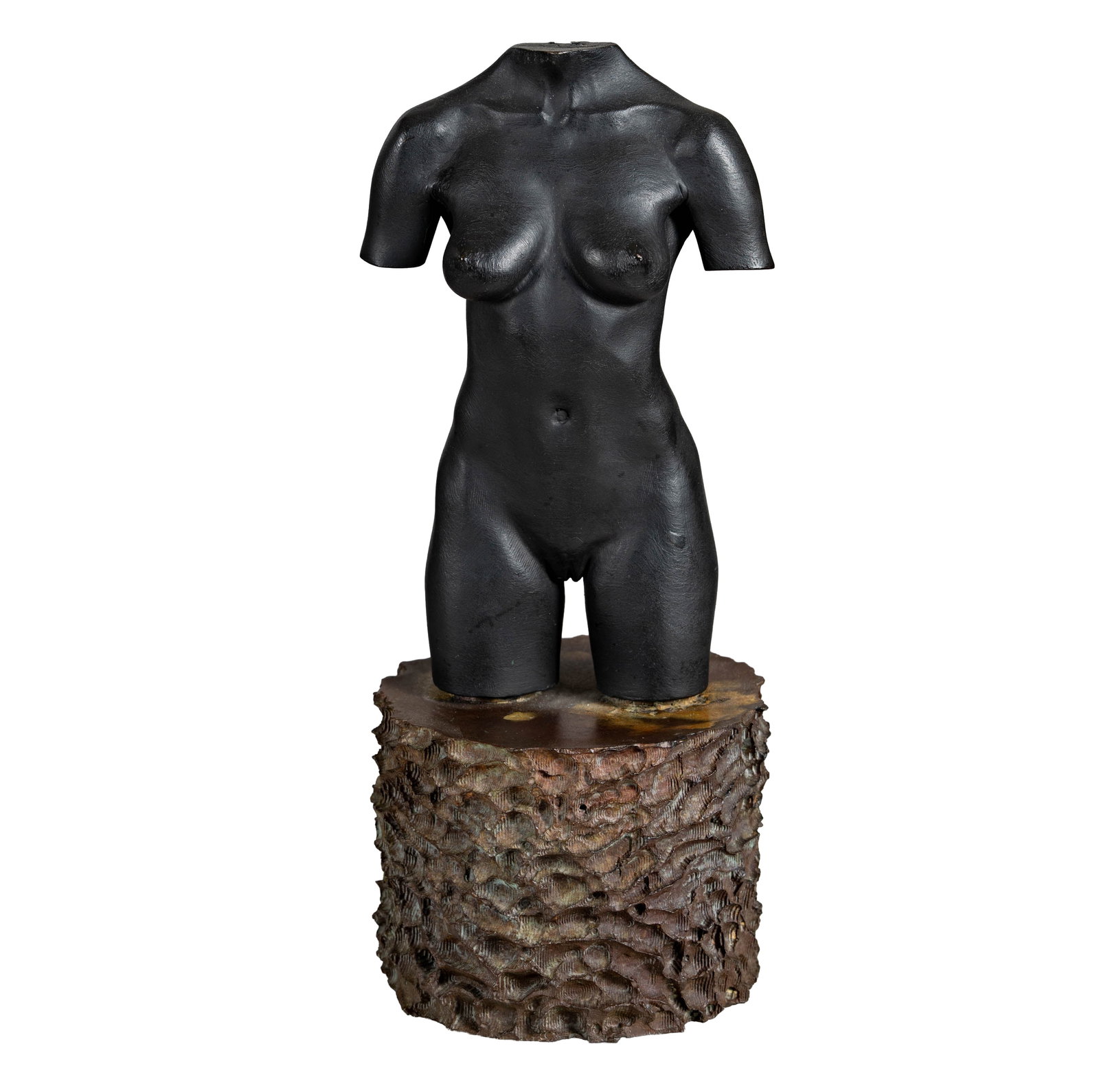 Robert Graham (AMERICAN, 1938-2008): MOCA Torso: etched Juan, inscribed illegibly two places underside, 11 in.